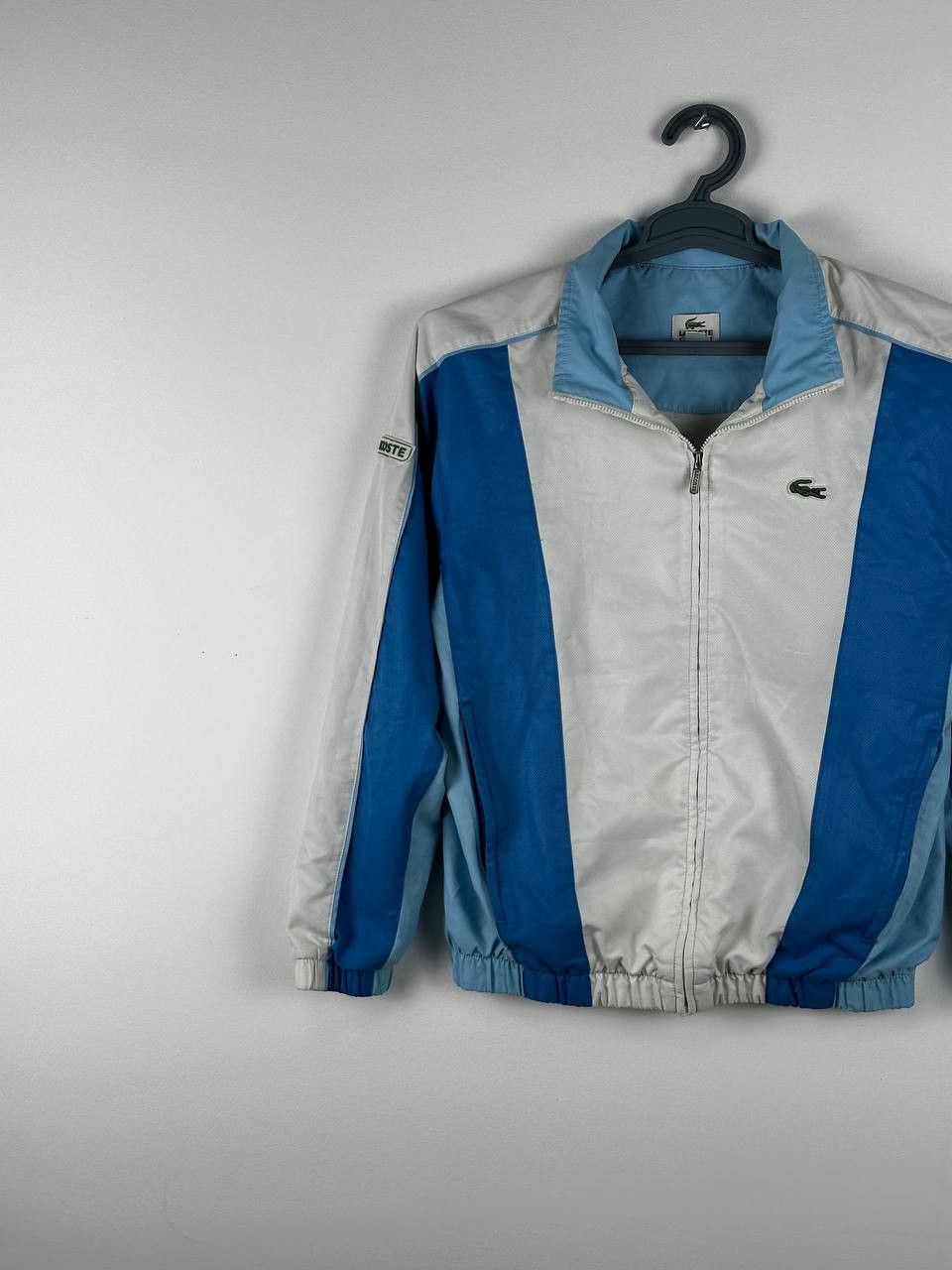 Lacoste × Vintage Mens Vintage Lacoste Track Jacket Olympic Block Core Size US S / EU 44-46 / 1 - 3 Thumbnail