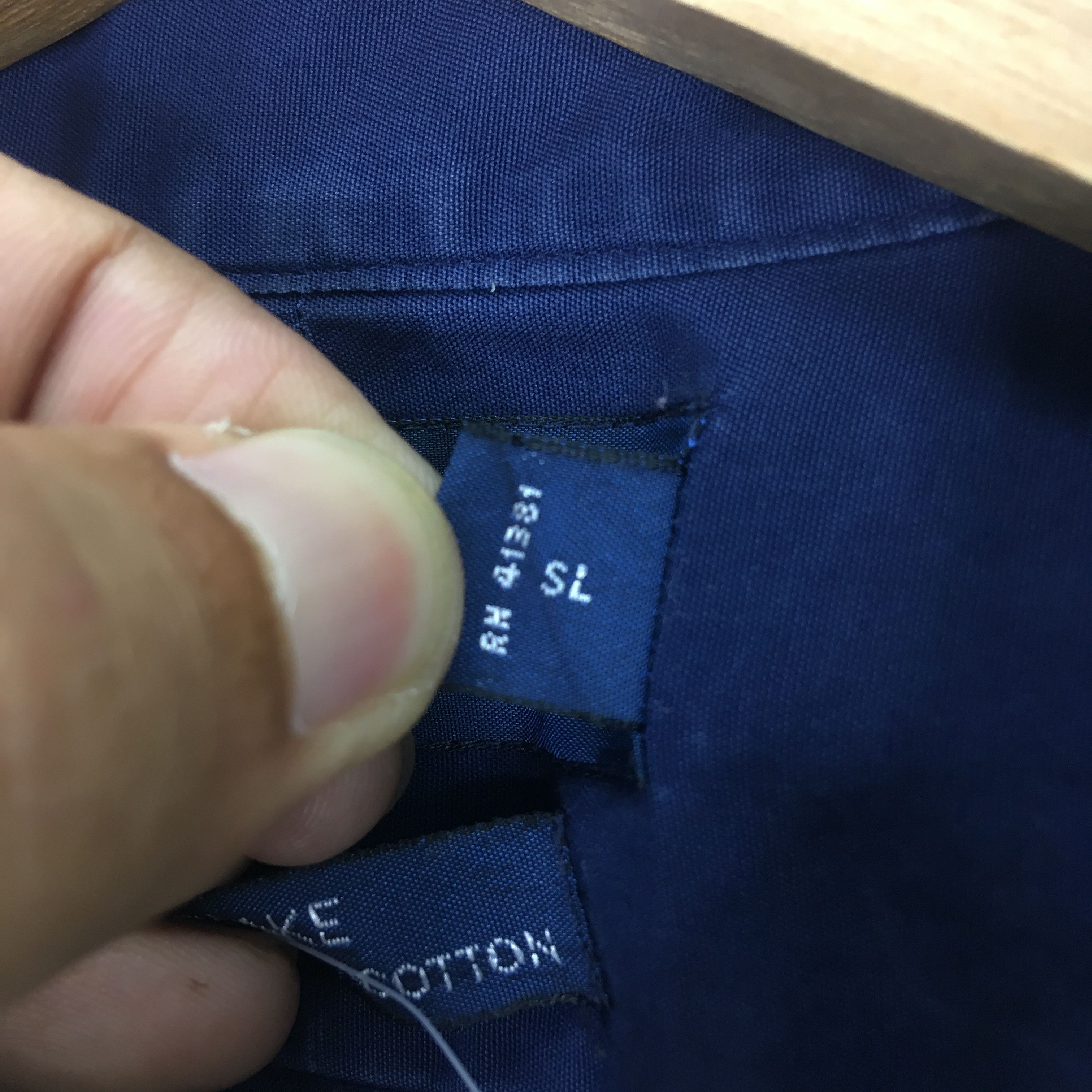 Ralph Lauren Vintage Polo Ralph Lauren Small Pony Indigo Blue Casual Size US XL / EU 56 / 4 - 8 Thumbnail