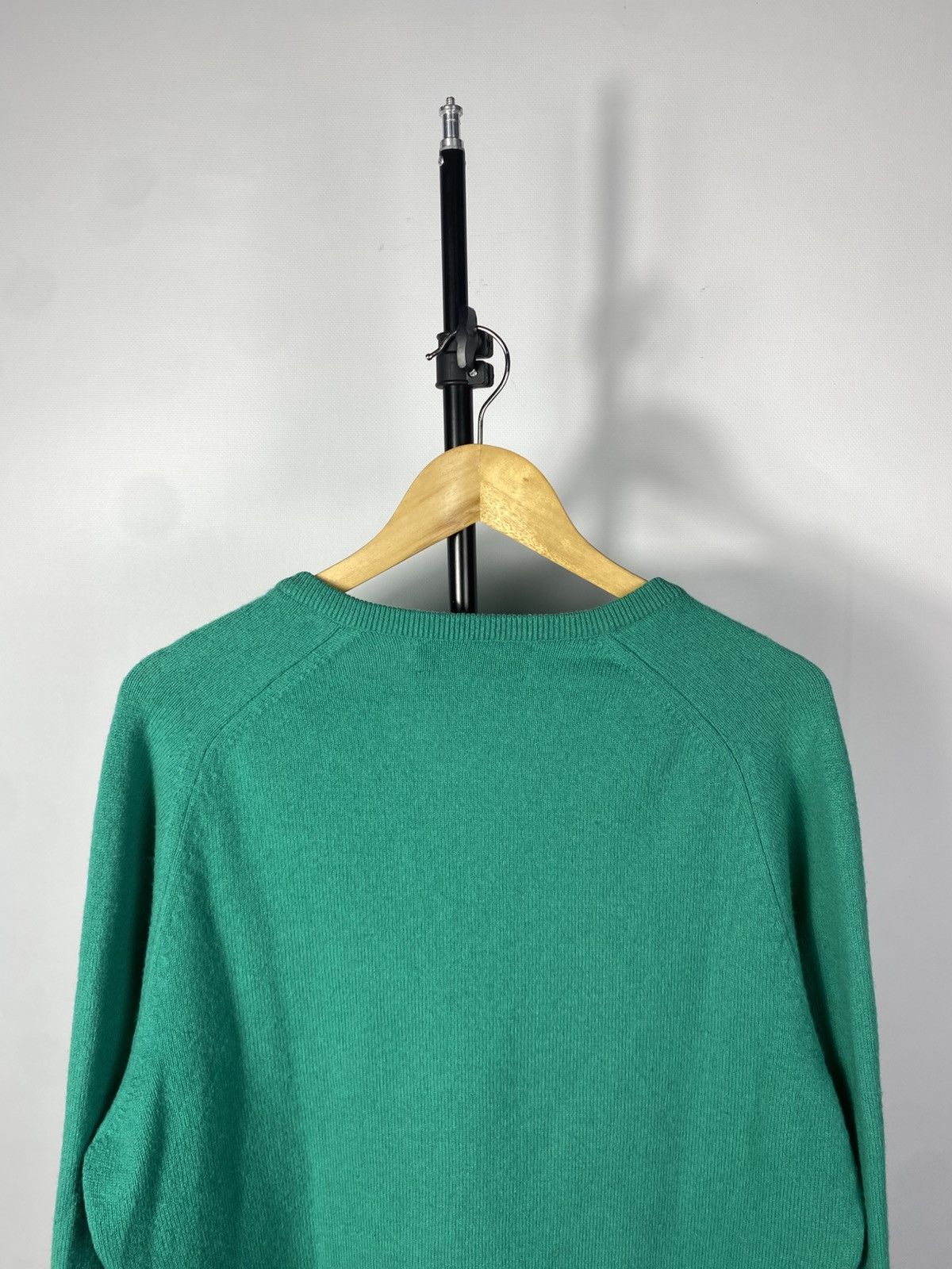 Lyle & Scott × Vintage 90s Vintage LYLE & Scott Golf Print Wool Sweater Size US L / EU 52-54 / 3 - 6 Thumbnail