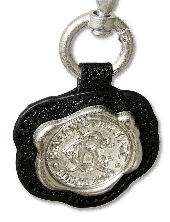 Japanese Brand Retro streetwear vintage punk wax seal stamp metal keychain Size ONE SIZE - 2 Thumbnail