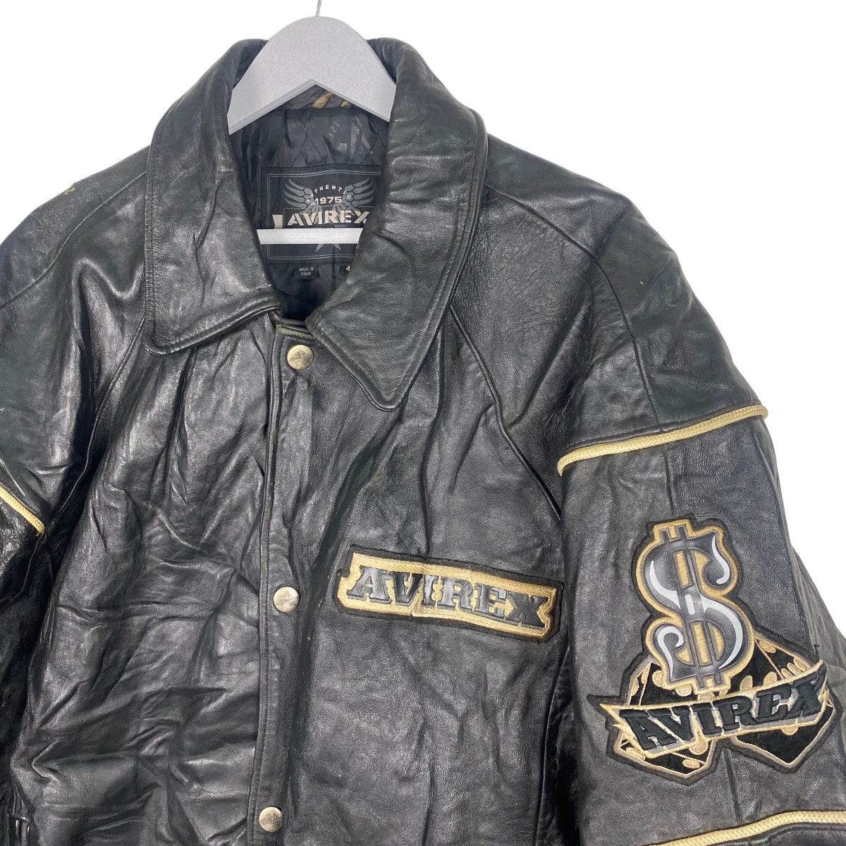 Avirex 💥 VINTAGE AVIREX VARSITY ALLSTAR HI-ROLLER VARSITY JACKET Size US XXL / EU 58 / 5 - 7 Thumbnail