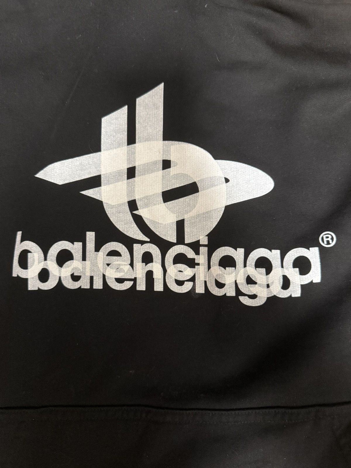 Balenciaga Balenciaga Layered Sports Hoodie Size US M / EU 48-50 / 2 - 2 Thumbnail