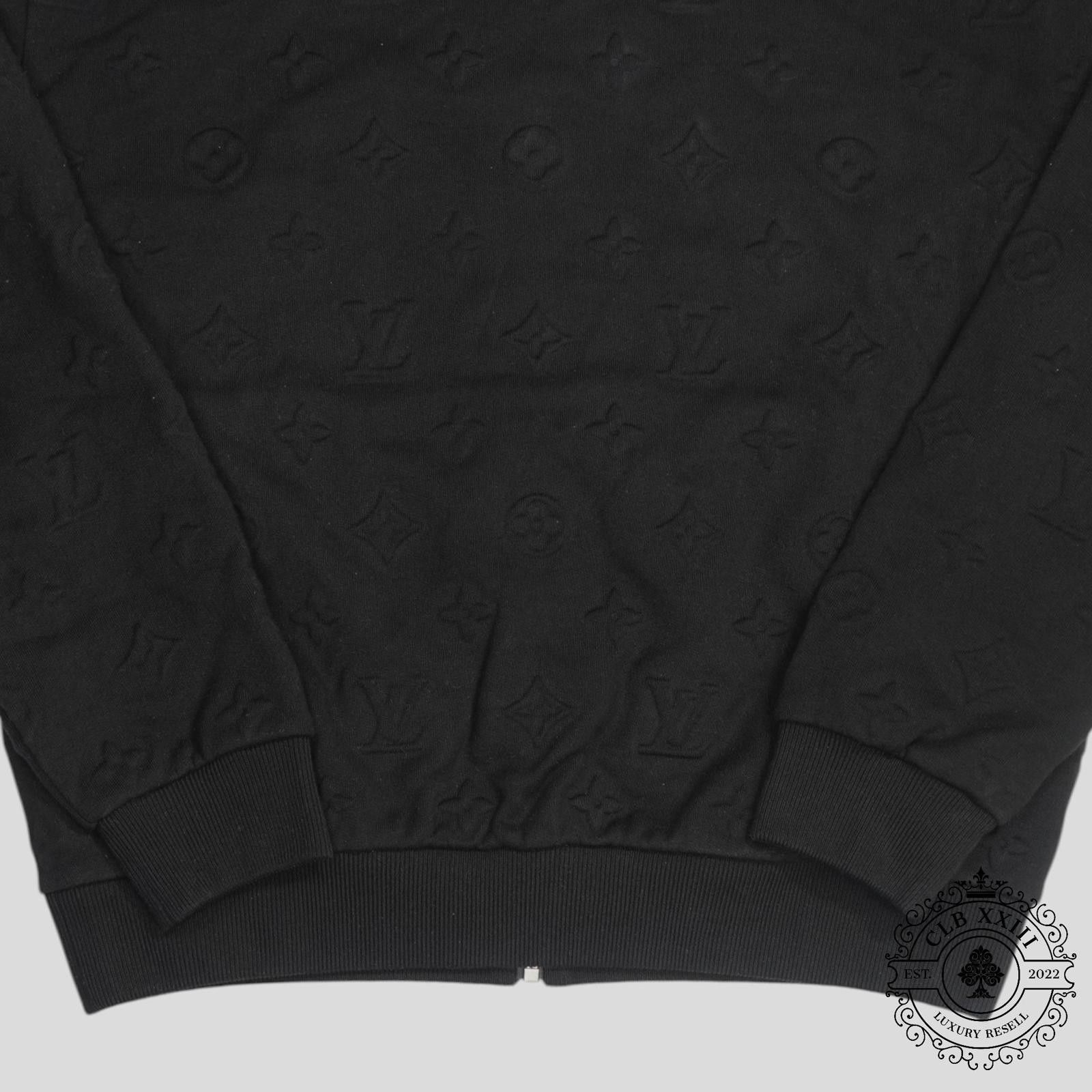 Louis Vuitton Louis Vuitton Embossed Monogram Tracktop in Black Size US XL / EU 56 / 4 - 3 Thumbnail
