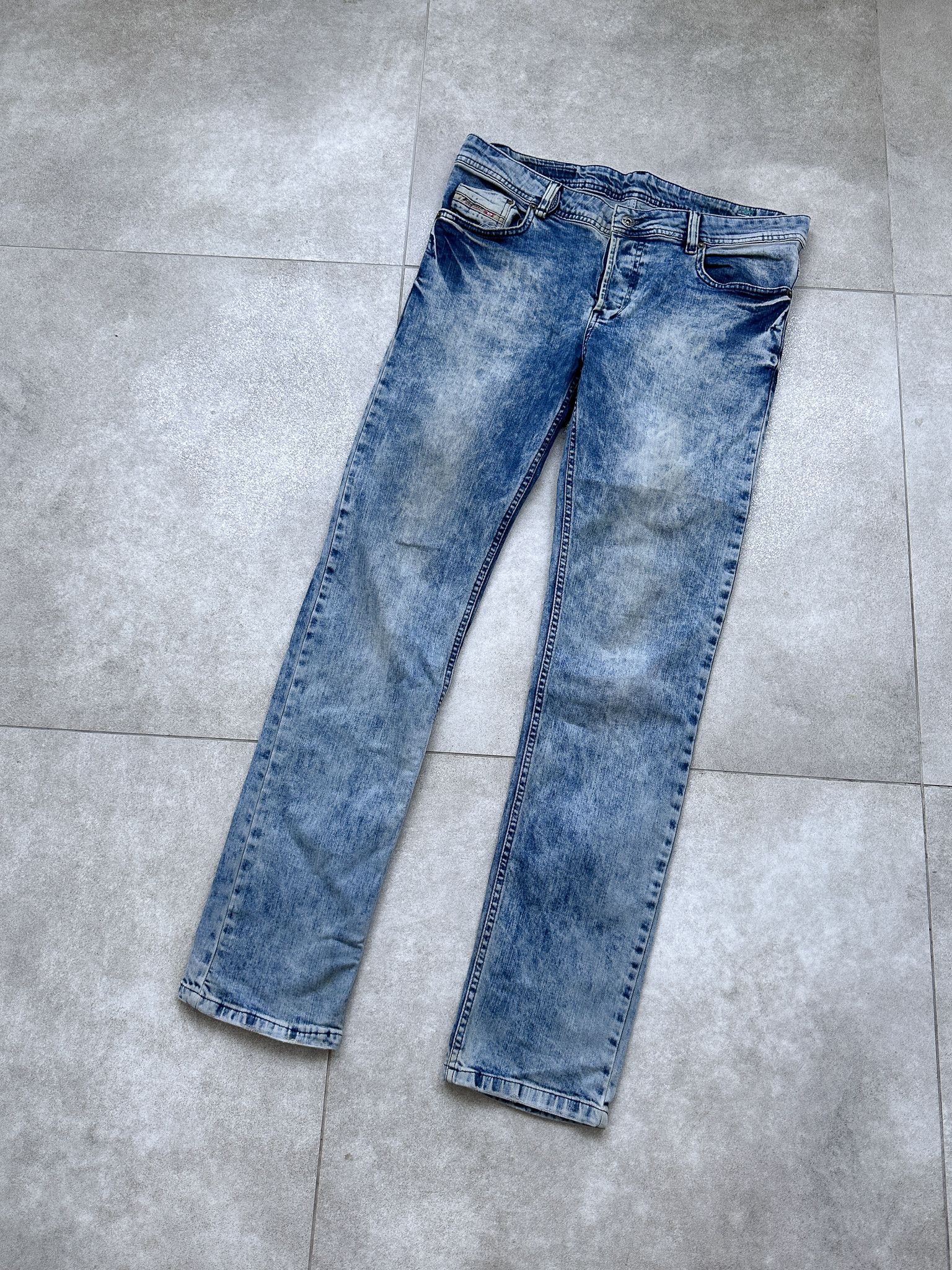 Diesel Vintage Y2K Diesel Blue Denim Jeans Pants Size US 34 / EU 50 - 1 Thumbnail