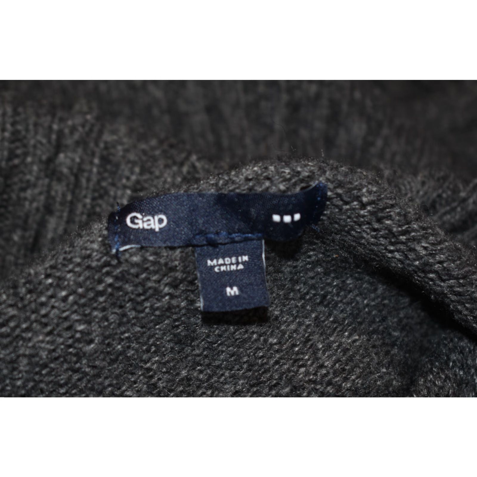 Gap VINTAGE Gap Cowl Neck Long Sleeve Sweater Womens Small Gray Rabbit Hair Blend pullover Knit Fall Winter Casual Size S / US 4 / IT 40 - 3 Thumbnail