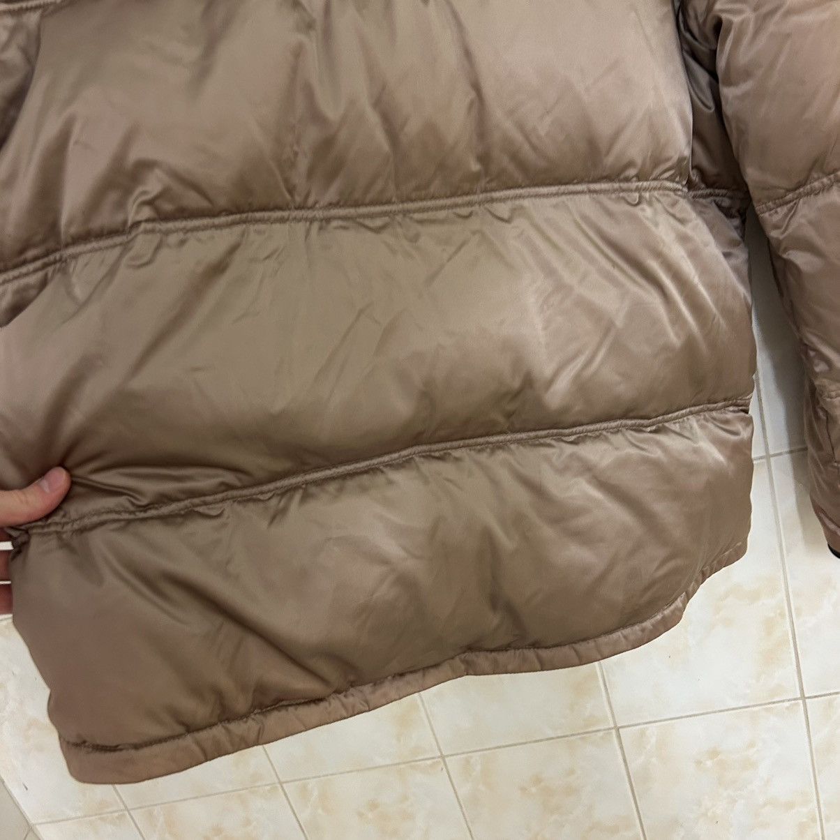 Prada Prada Down Puffer Jacket Made in Italy Pink Shearling Size L / US 10 / IT 46 - 13 Thumbnail