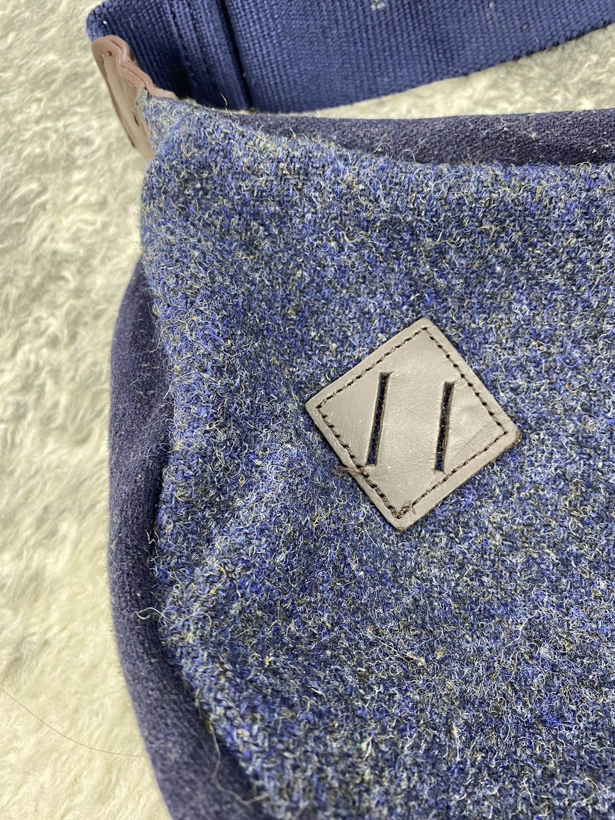 Beams Plus × Designer × Harris Tweed Harris Tweed x BEAMS Hand Woven Banana Satchel Bag Size ONE SIZE - 5 Thumbnail