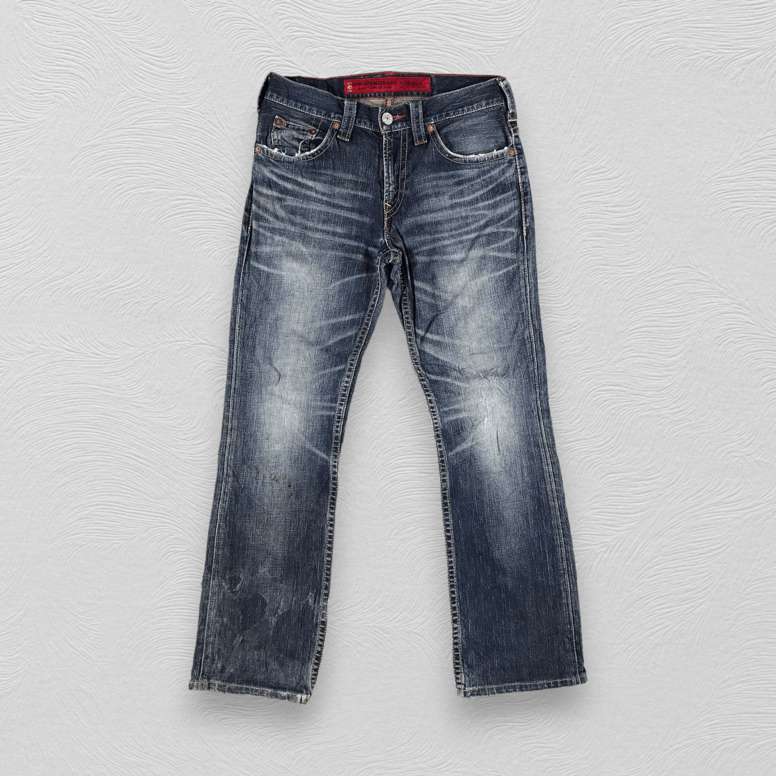 Levi's Vintage Levi's 507 Jeans Dark Wash Denim KJ927 Size US 30 / EU 46 - 1 Thumbnail