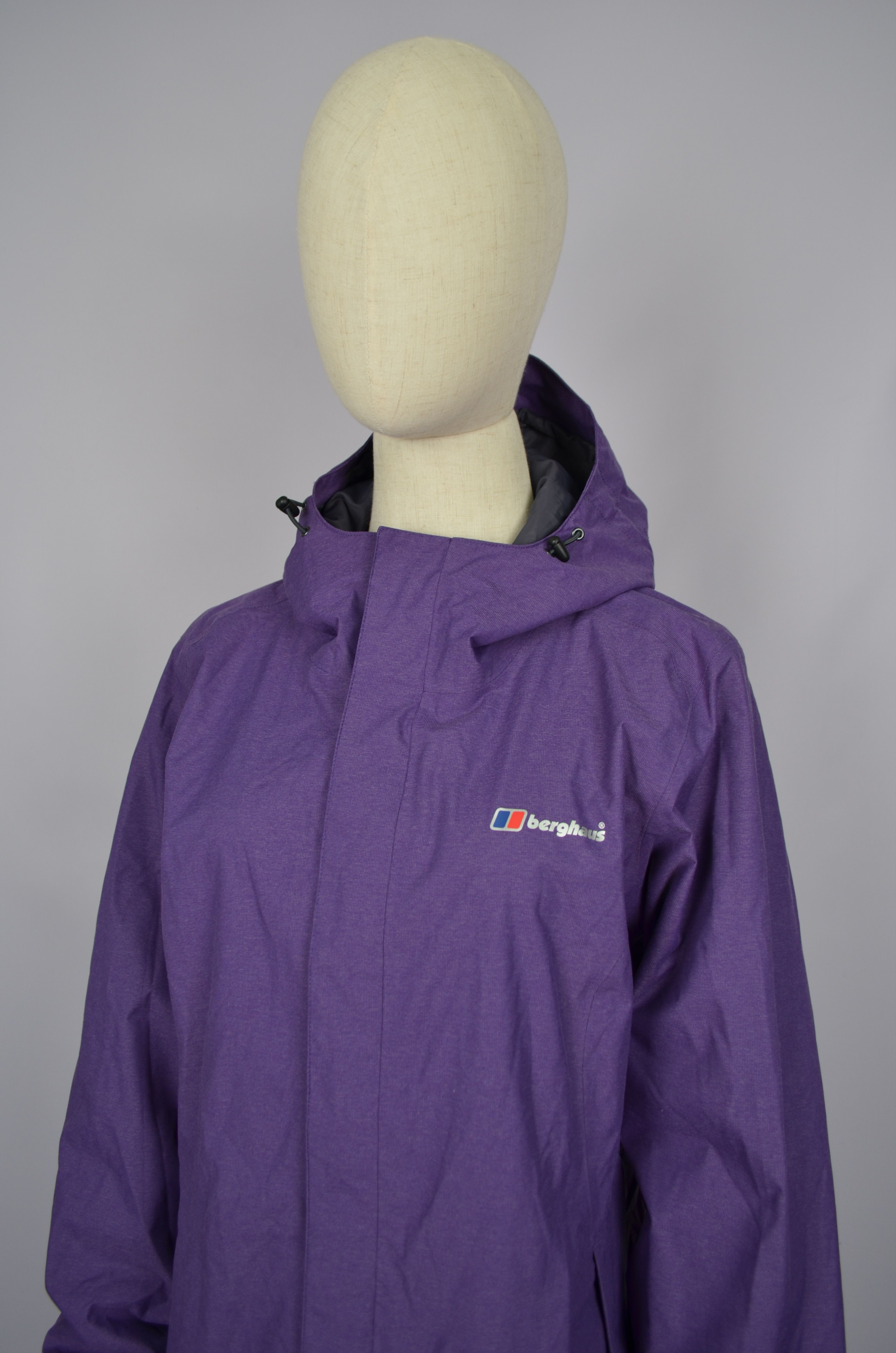 Berghaus Berghaus Hydroshell Hooded Jacket Pruple Size Large Hiking Size L / US 10 / IT 46 - 2 Thumbnail