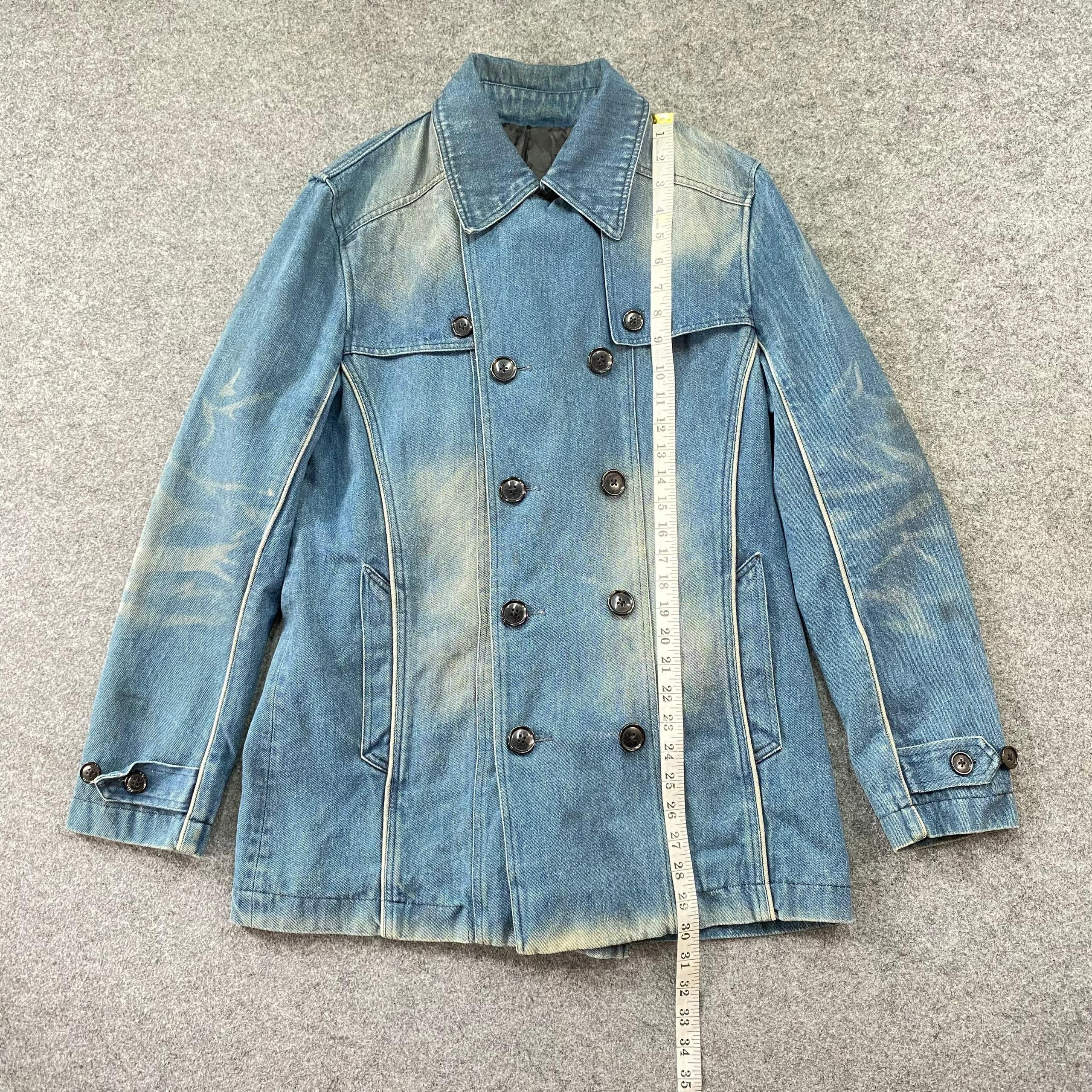 Vintage Semantic Design Denim Jacket