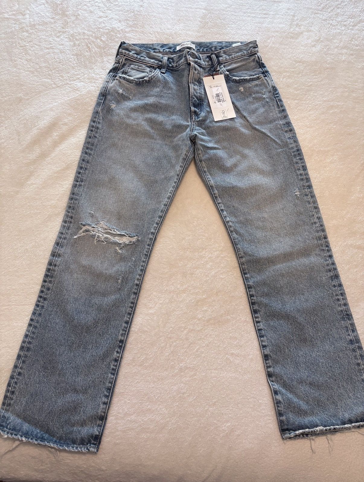 MOUSSY MOUSSY Vintage Hesperia Straight Jeans Size 32" / US 10 / IT 46 - 1 Thumbnail