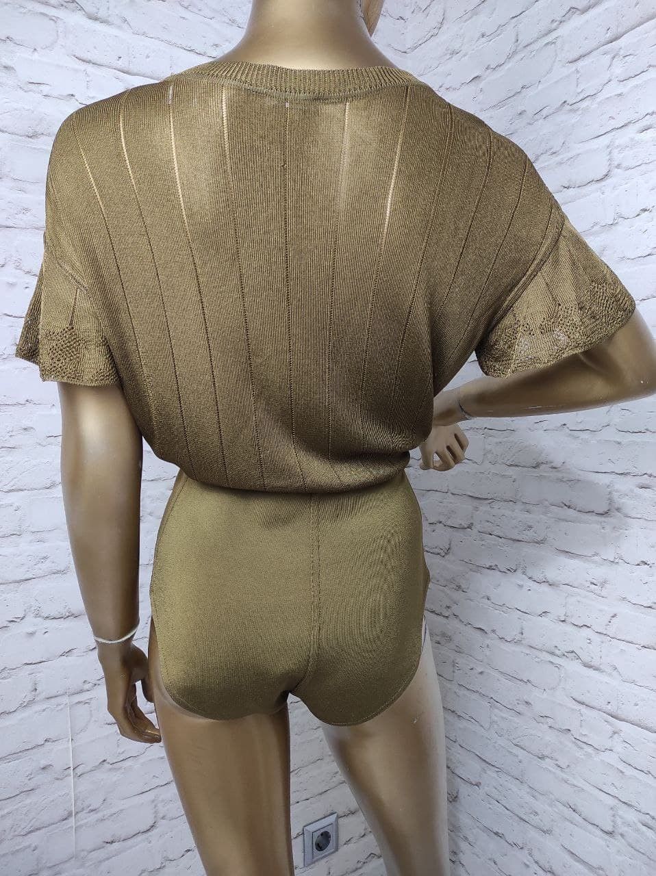Alaia Azzedine Alaia Paris Vintage Runway 90s Bodysuit Icon Sz S Size S / US 4 / IT 40 - 6 Thumbnail