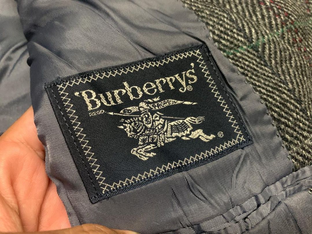Burberry Vintage Burberrys Wool Blazer Size 44R - 12 Thumbnail