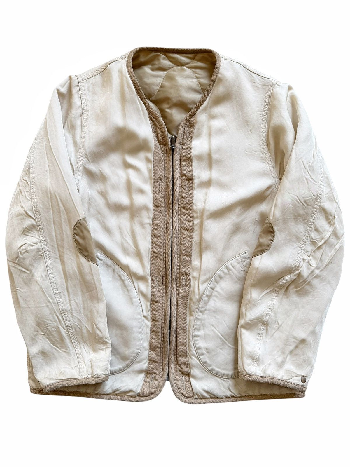 Visvim 2019 RARE Beige Iris Liner Reversible Jacket Size US M / EU 48-50 / 2 - 4 Thumbnail