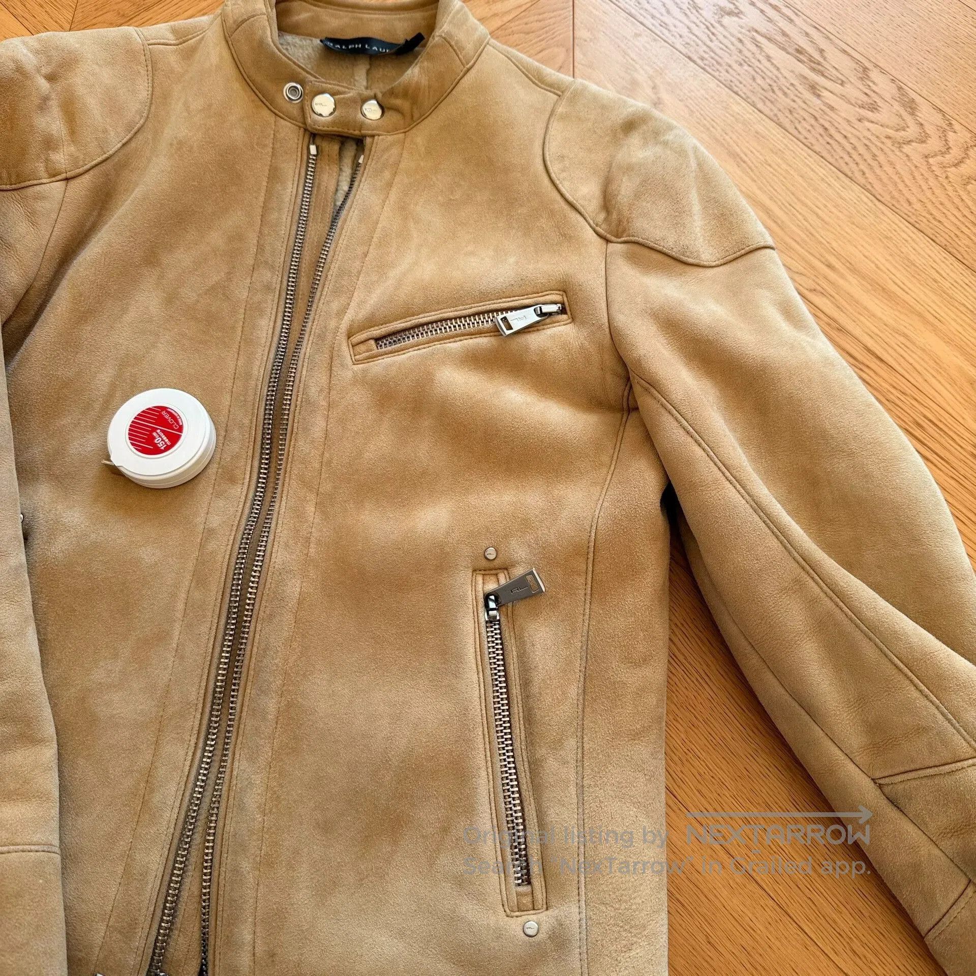RLX Ralph Lauren Vintage Black Label Leather Motorcycle Jacket. Size US S / EU 44-46 / 1 - 4 Thumbnail