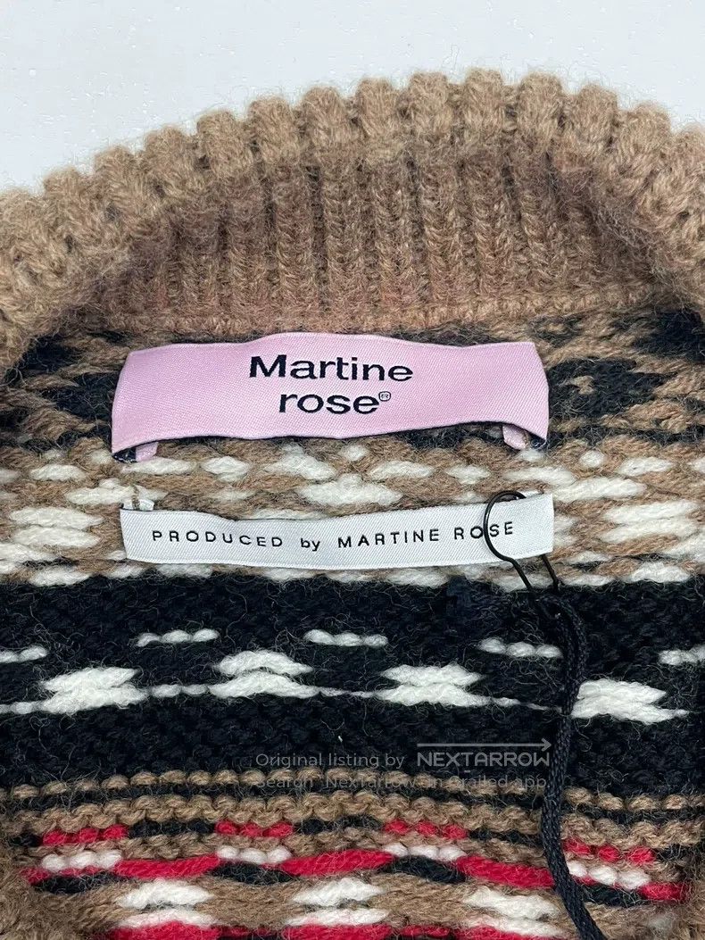Martine Rose Martine Rose Size s Silhouette national style sweater Size US M / EU 48-50 / 2 - 5 Thumbnail