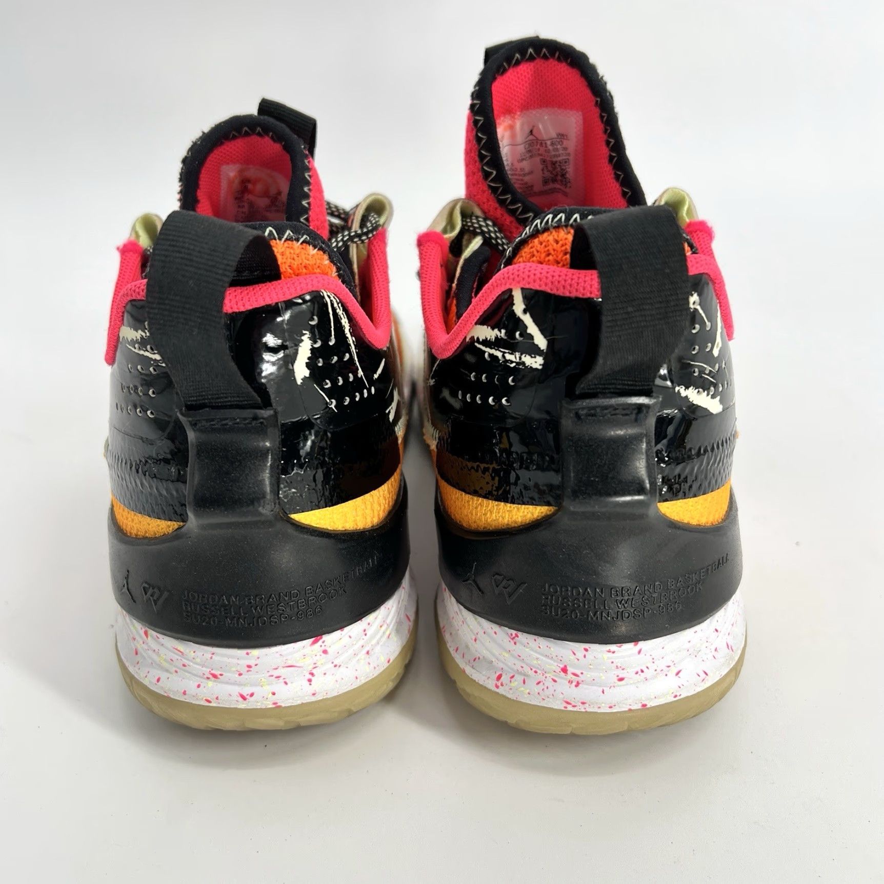 Jordan Brand Nike Jordan Westbrook One Take Sneakers Men Size 8 Basketball CJ0781-600 Orange Retro Low Top Cushioned Comfort Casual Athletic Shoes Size US 8 / EU 41 - 5 Thumbnail