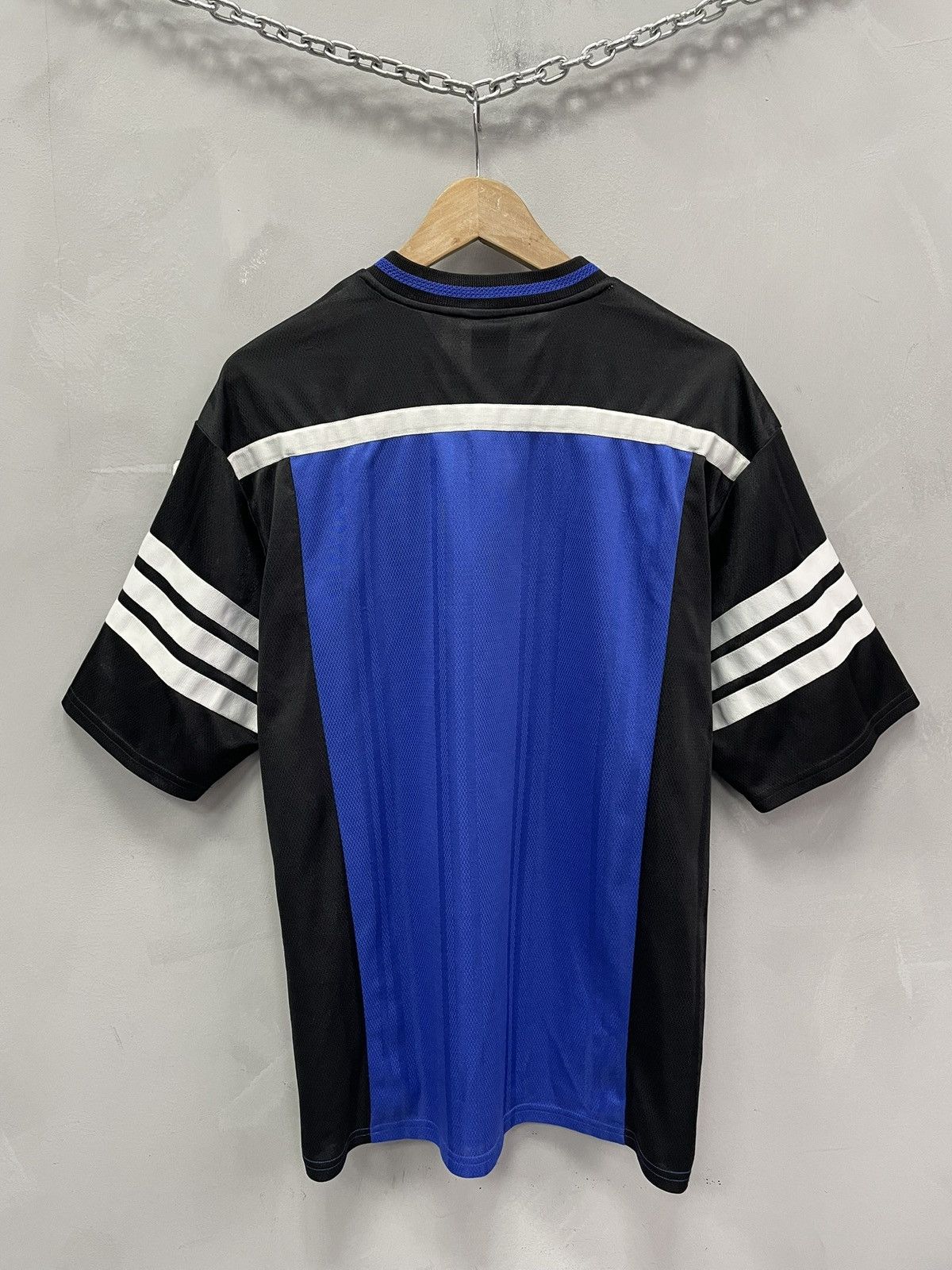Adidas Adidas Vintage T-Shirt Blue west germany Y2K style Soccer Size US L / EU 52-54 / 3 - 8 Thumbnail