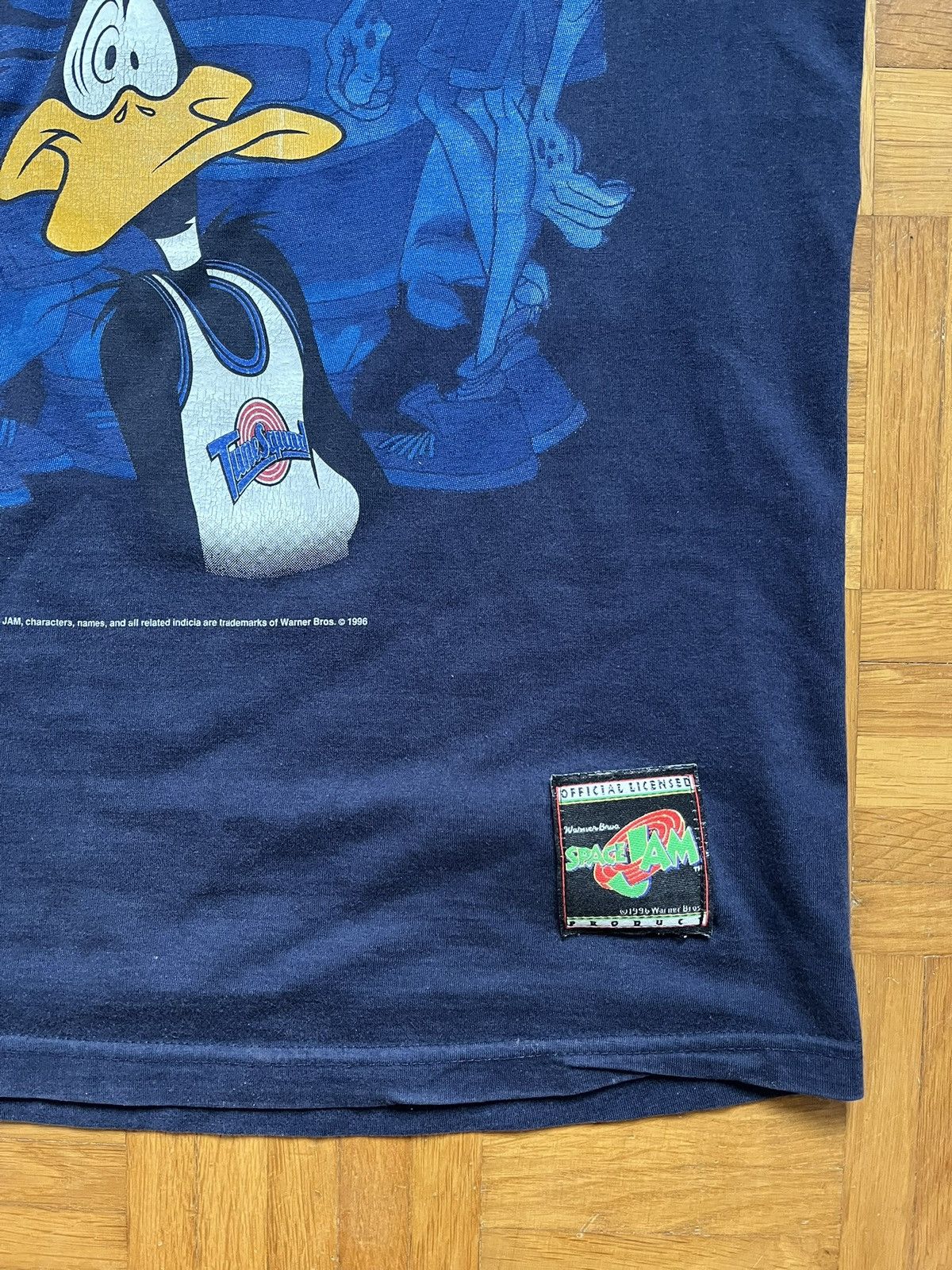 Nutmeg Super Rare Nutmeg x Space Jam vintage ‘90 t-shirt Size US M / EU 48-50 / 2 - 3 Thumbnail