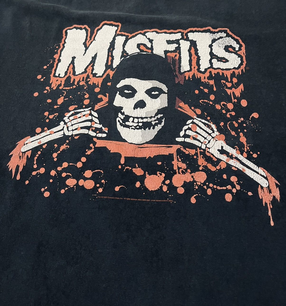 Band Tees Misfits Tag by FOTL Vintage ©️ 2007 Size US L / EU 52-54 / 3 - 2 Thumbnail