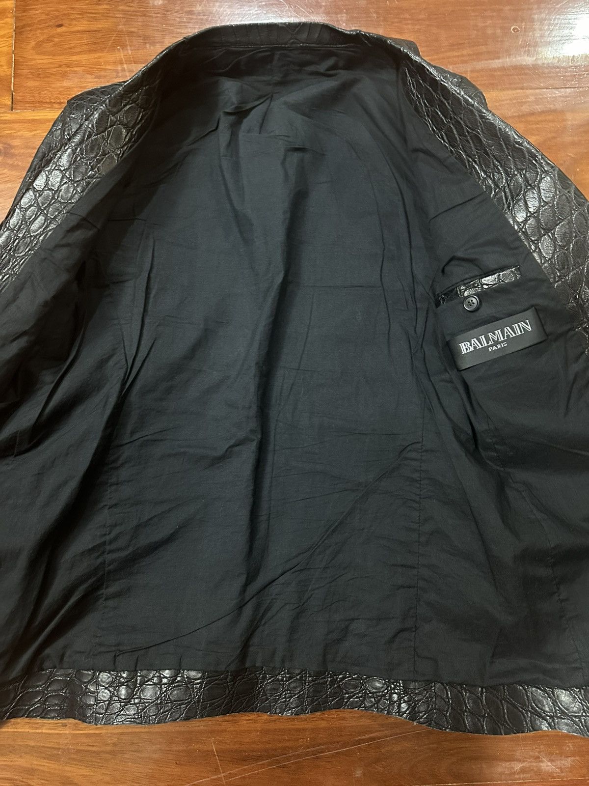 Balmain Balmain crocodile jacket Size US S / EU 44-46 / 1 - 3 Thumbnail