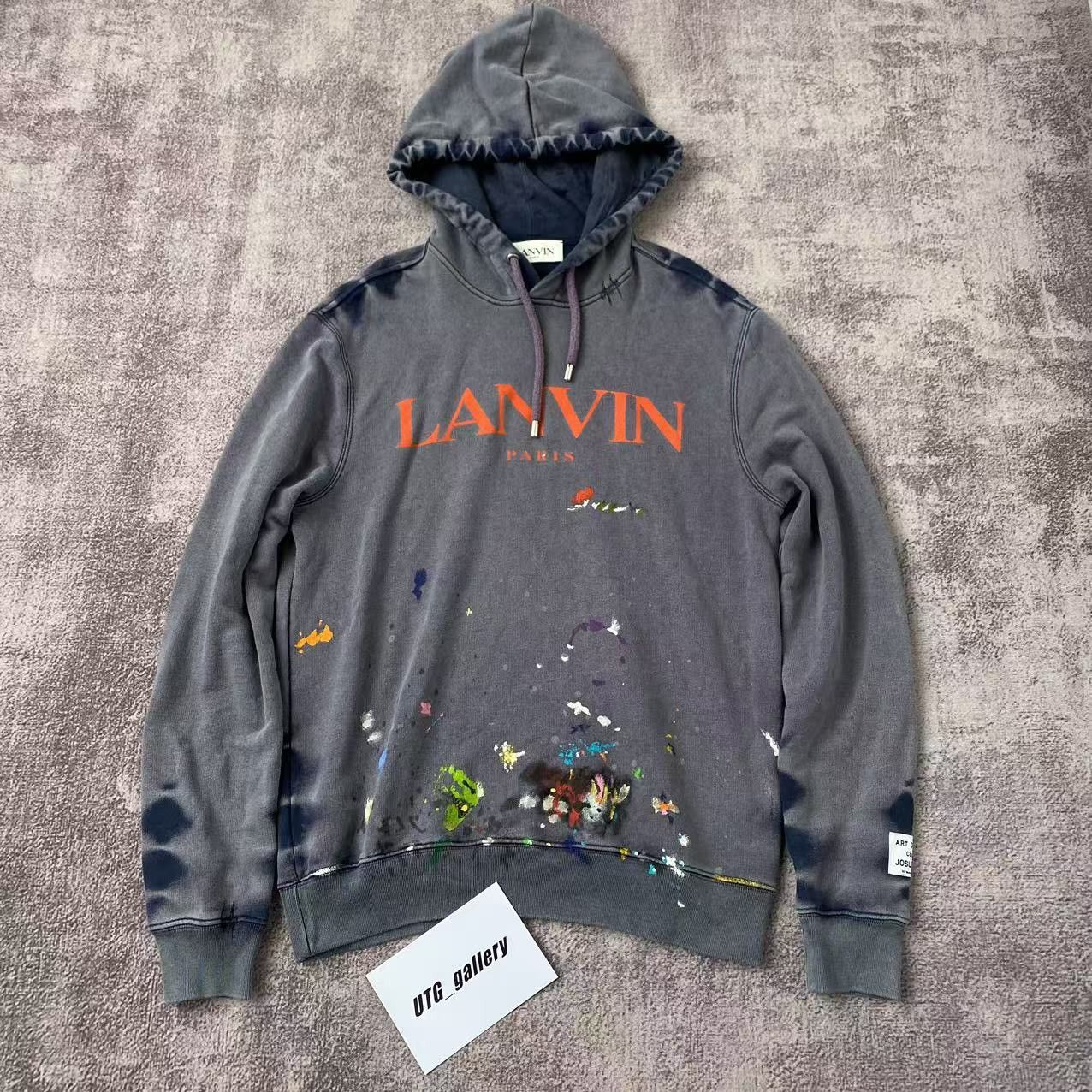 Gallery Dept. × Lanvin Gallery Dept. x Lanvin Paint Splatter Hoodie *Size L Size US L / EU 52-54 / 3 - 1 Thumbnail