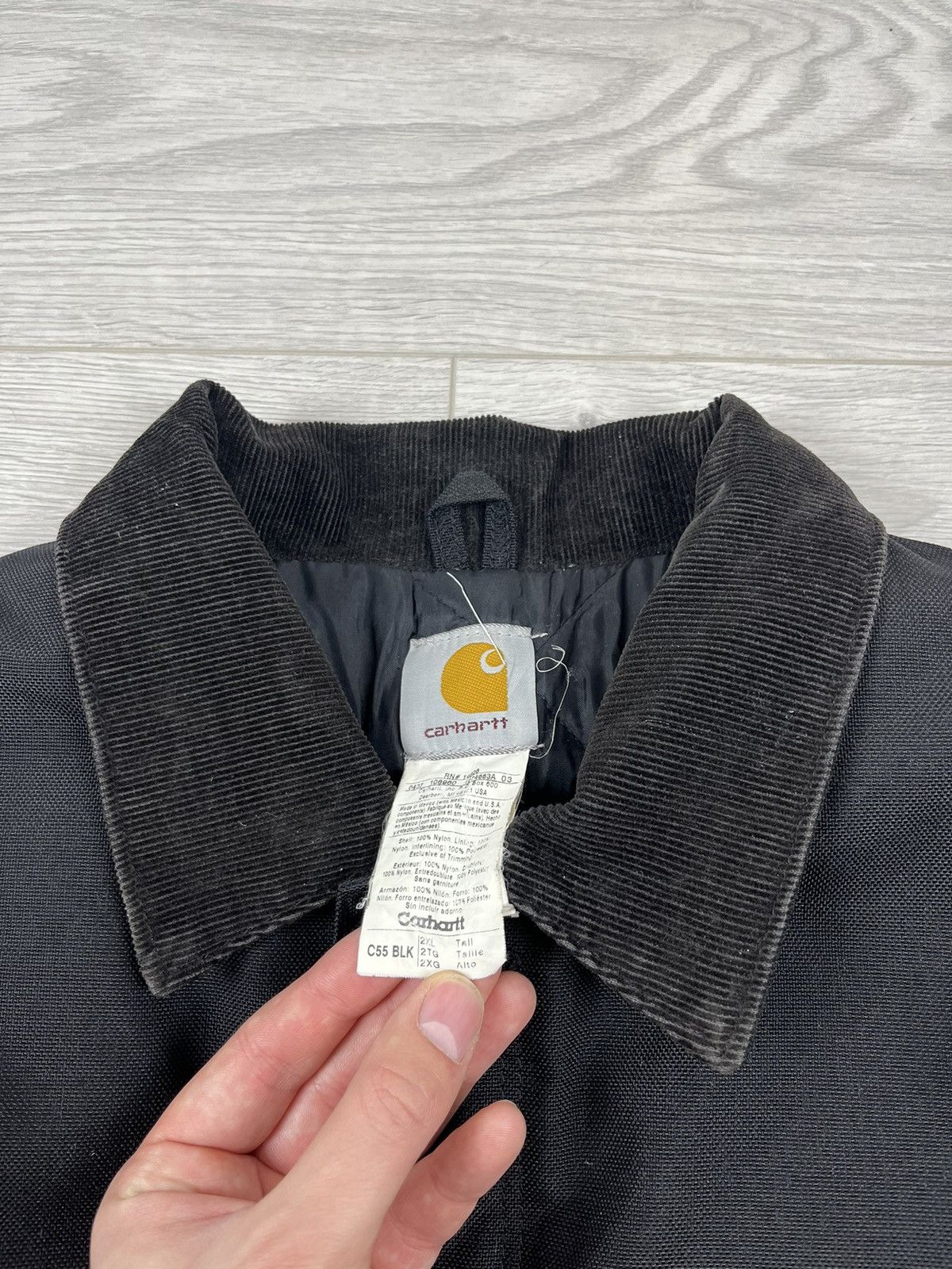 Carhartt Carhartt Black Michigan Cordura Insulated Work Jacket XXL Size US XXL / EU 58 / 5 - 6 Thumbnail