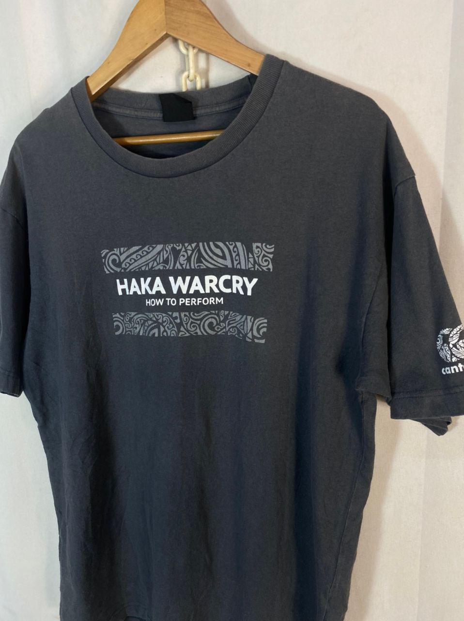 Canterbury of New Zealand Haka warcry printed tshirt by Canterbury Size US L / EU 52-54 / 3 - 2 Thumbnail