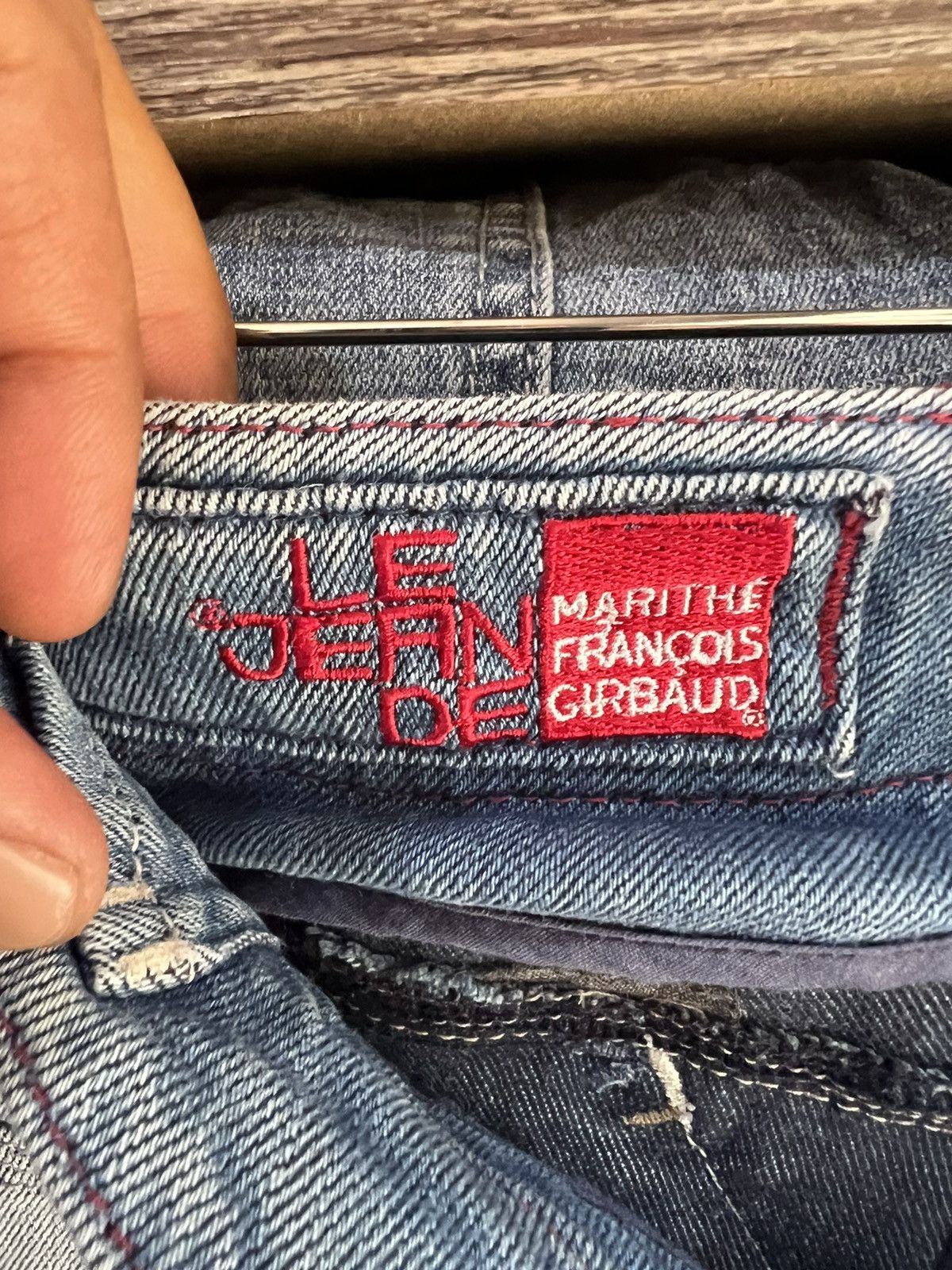 Marithe + Francois Girbaud 🔥Rare Marithe Francois Girbaud Distressed Denim Size US 30 / EU 46 - 11 Thumbnail