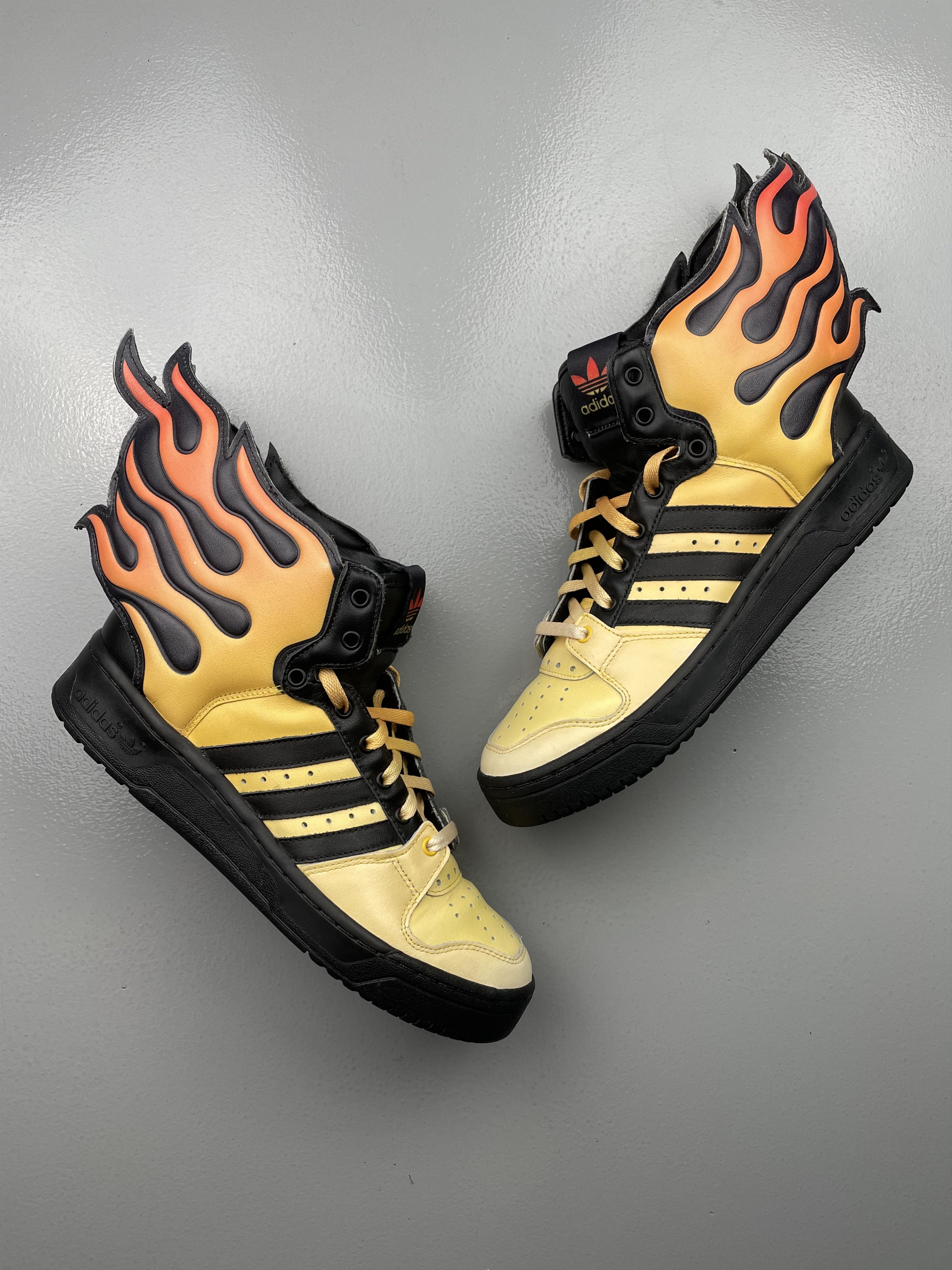 Jeremy Scott Flame Adidas | Grailed