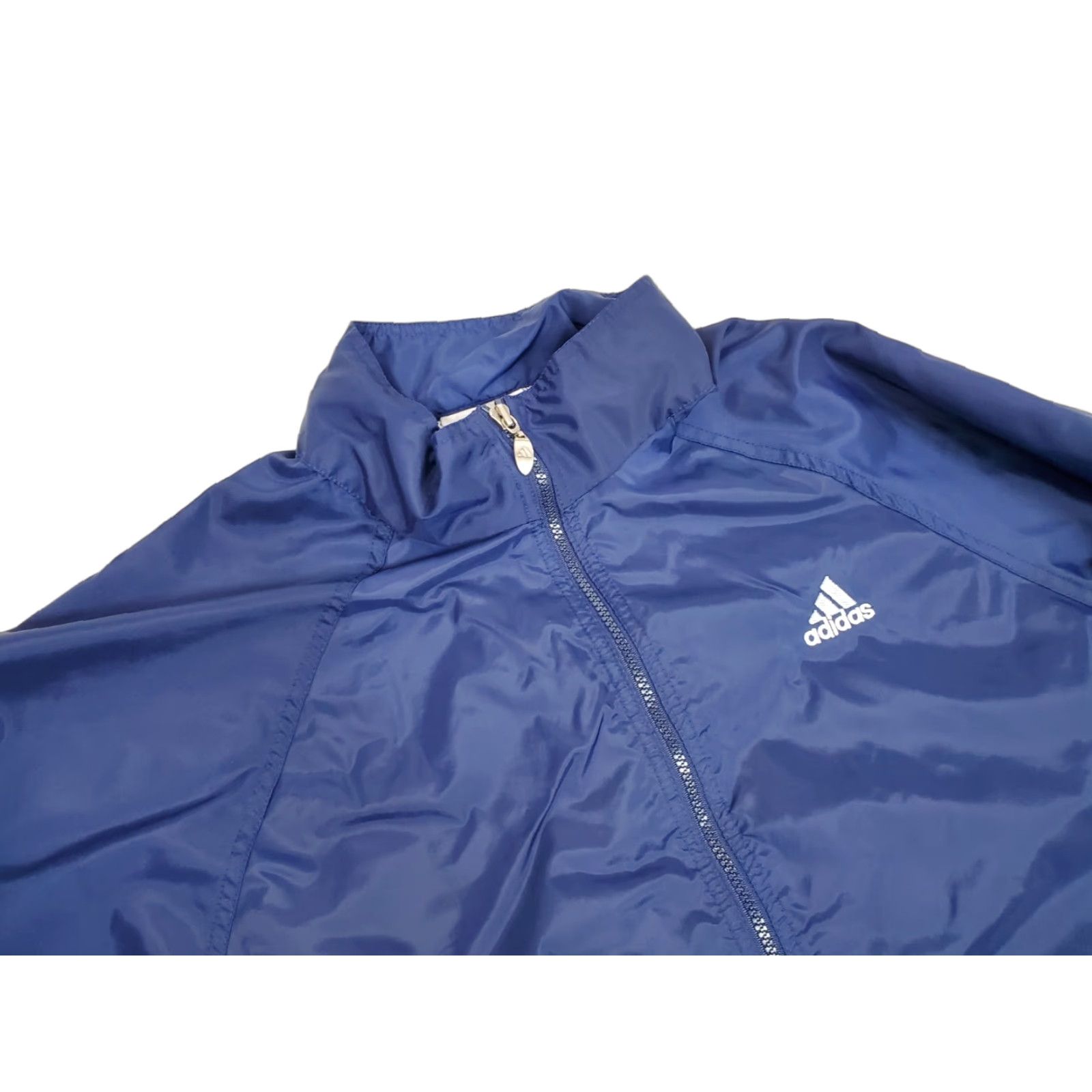 Adidas VINTAGE adidas Jacket Mens XL Blue Windbreaker Vented Coat Outdoors Y2K Size US XL / EU 56 / 4 - 1 Thumbnail