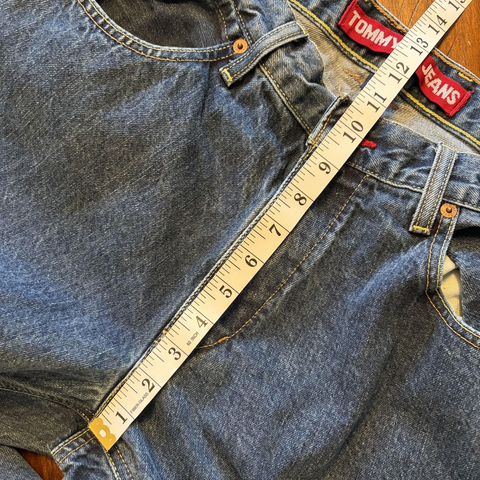 Tommy Jeans Tommy Jeans Jeans 32x32 Straight Leg Medium Wash D-Ring Size US 32 / EU 48 - 13 Thumbnail