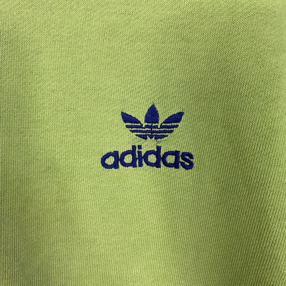 Adidas Vintage Sweatshirt Adidas Striped Design Size US L / EU 52-54 / 3 - 14 Thumbnail