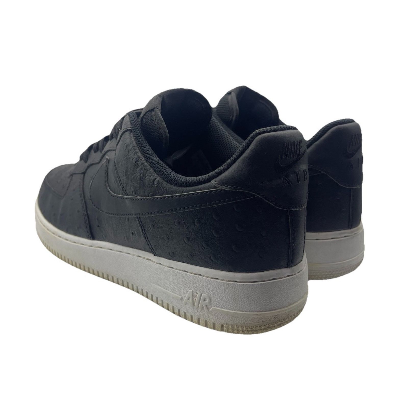 Nike Nike Air Force 1 '07 LV8 Black Obsidian Ostrich Classic Size US 11 / EU 44 - 4 Thumbnail