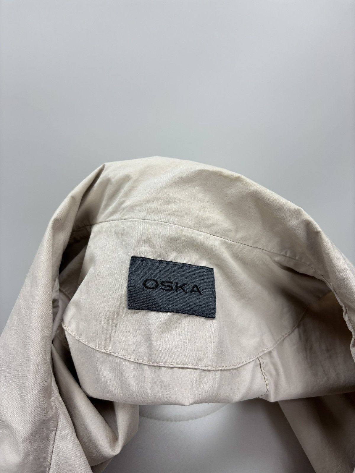 OSKA Womens jacket OSKA Size 4 Color Beige Size L / US 10 / IT 46 - 11 Thumbnail