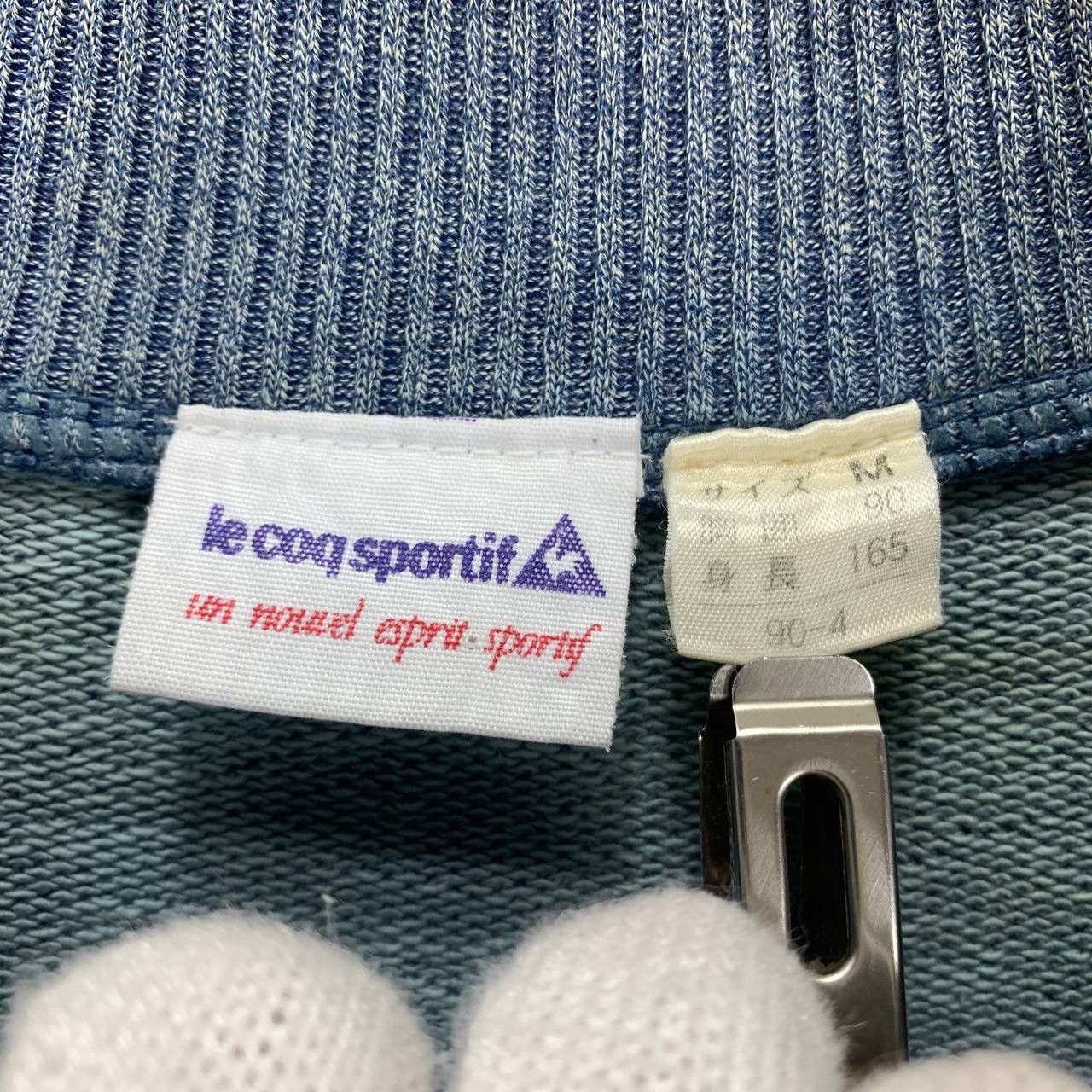 Le Coq Sportif Vintage LE COQ SPORTIF Zip Ups Sweatshirt #2476/AN Size US L / EU 52-54 / 3 - 6 Thumbnail