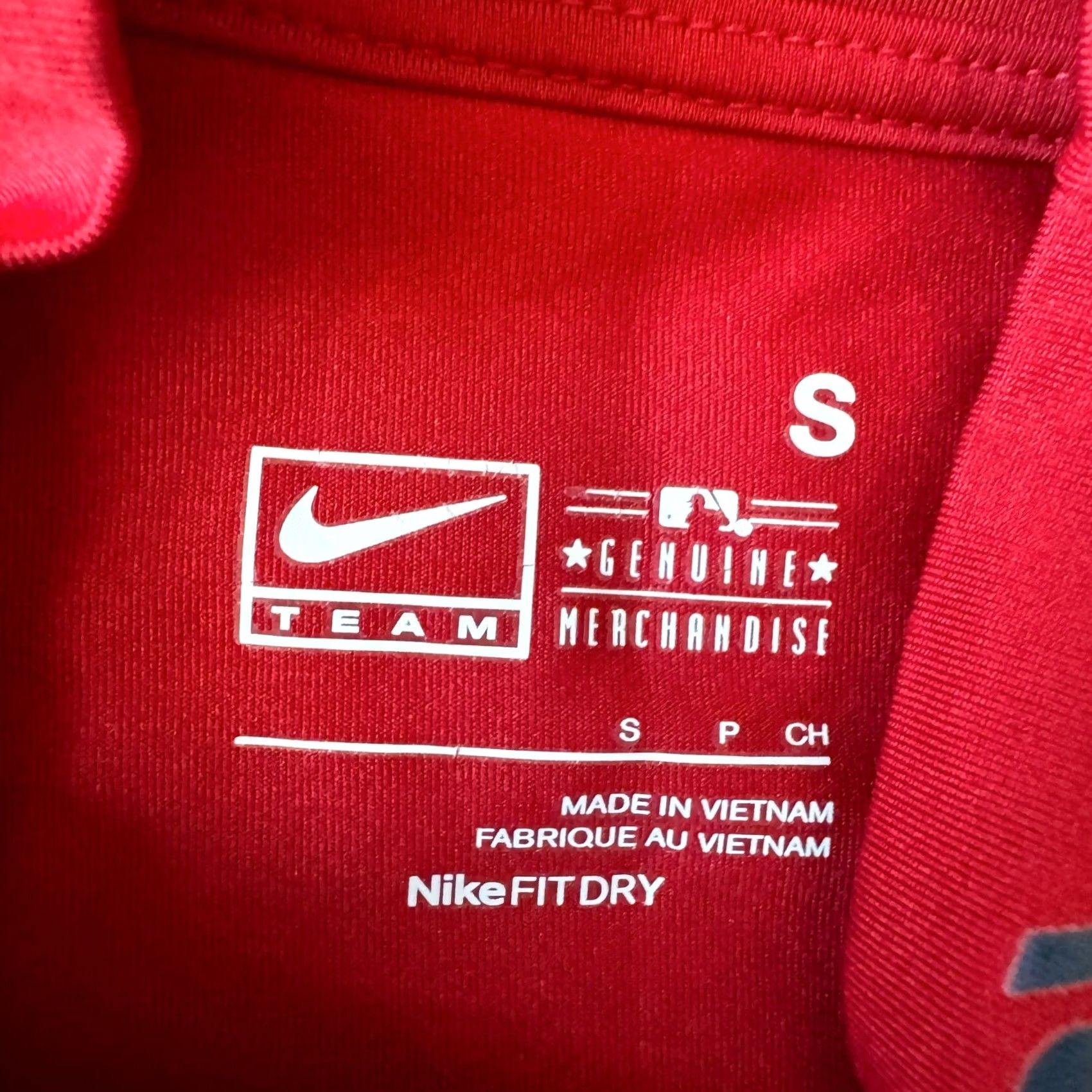 Nike Nike Team Shirt Mens Small Red Pro Athletic Top Fit Dry Baseball Size US S / EU 44-46 / 1 - 3 Thumbnail