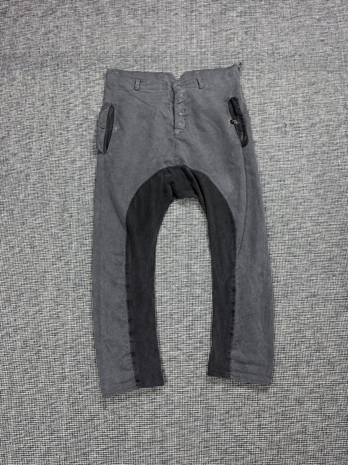 Lumen Et Umbra lumen et umbra raw two tone low crotch harem pants rare Size US 34 / EU 50 - 1 Thumbnail