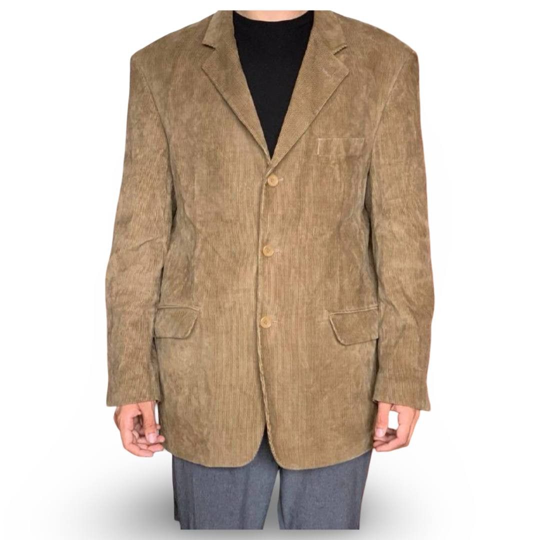 Vintage TABOO corduroy blazer #1256 Size US XL / EU 56 / 4 - 3 Thumbnail
