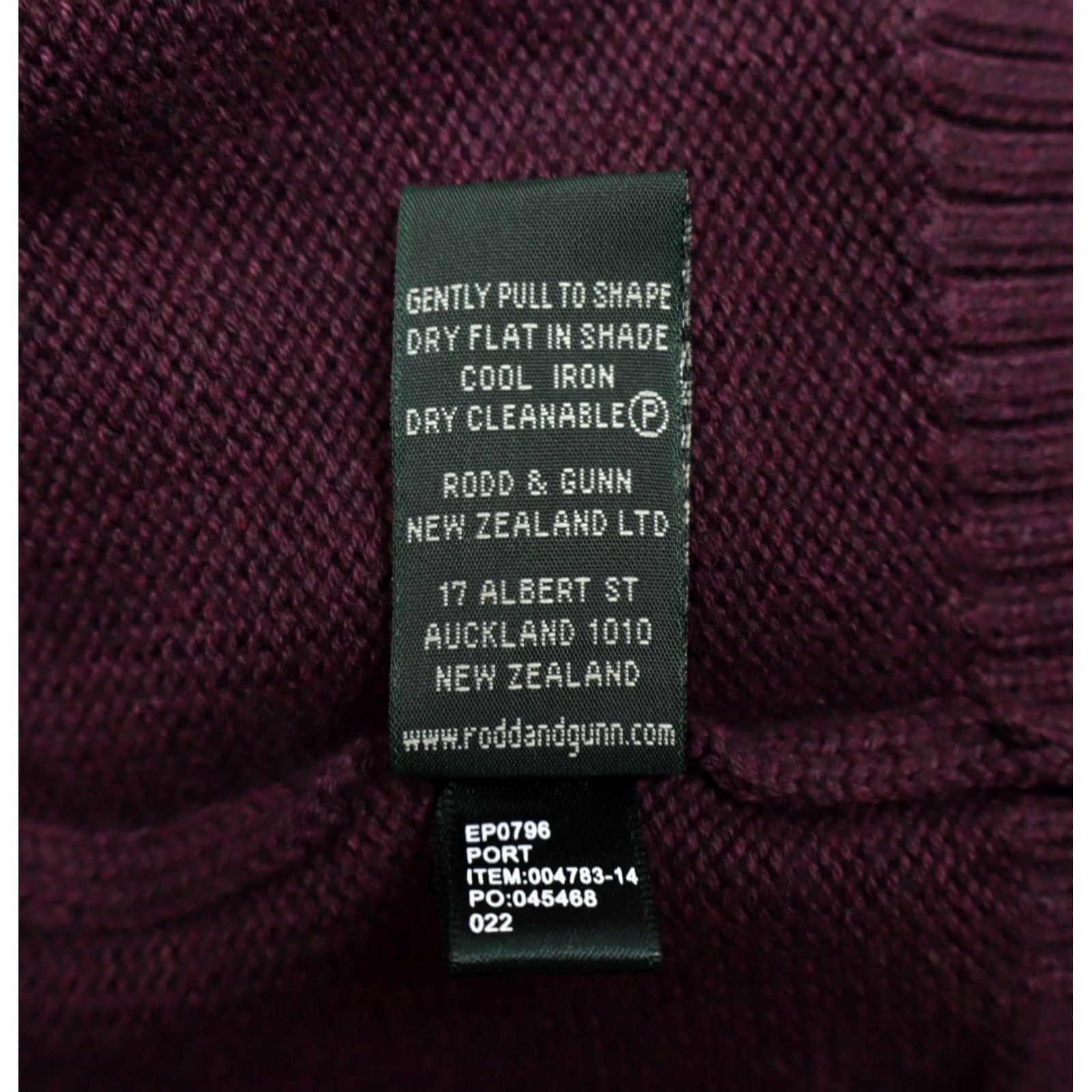Rodd & Gunn Rodd & Gunn Men's Sweater Pullover 1/4 Zip Mock Neck Cranberry L New Size US L / EU 52-54 / 3 - 7 Thumbnail
