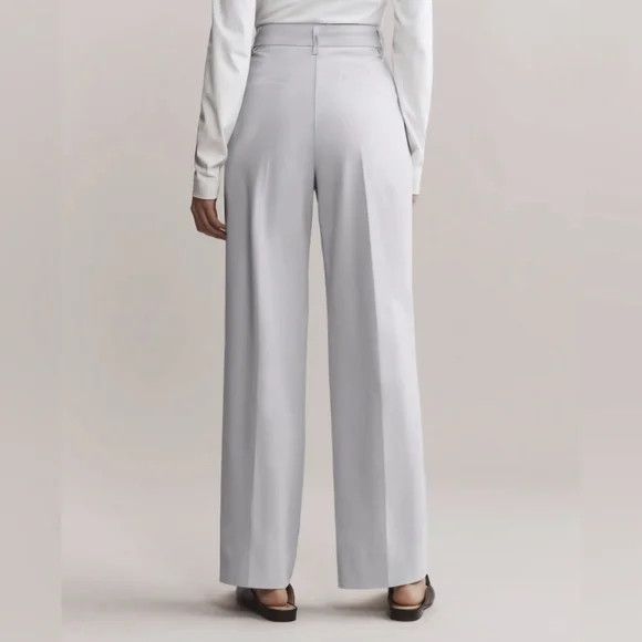 Other Rhone Grey Mist Commuter Pleated Trouser Classic Preppy Size 30" / US 8 / IT 44 - 3 Thumbnail