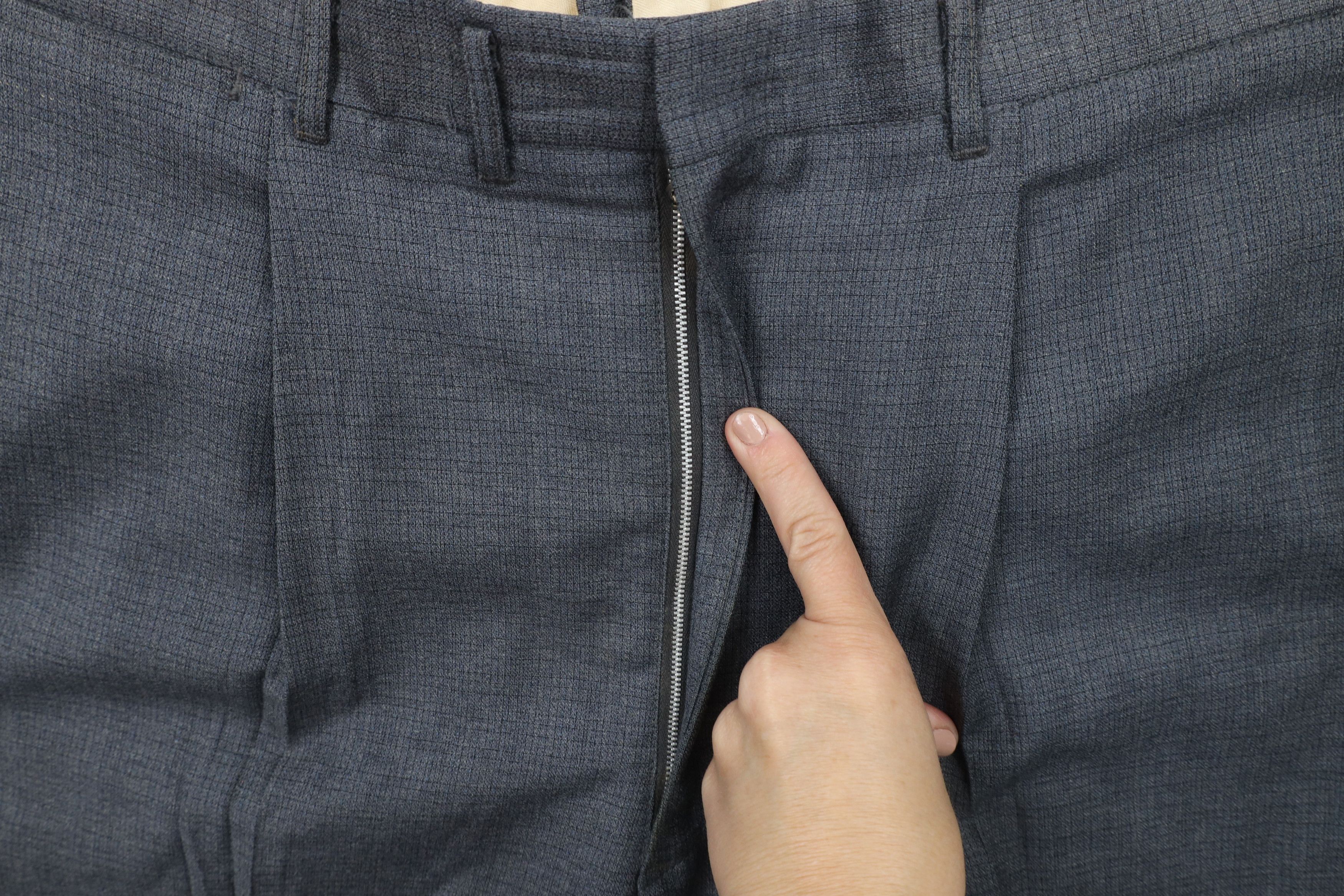 Vintage Vintage 50s Hollywood Regency High Waist Trousers Pants USA Size US 36 / EU 52 - 5 Thumbnail