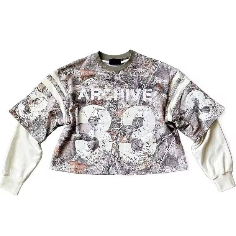 Vintage Oversize long-sleeve T-shirt Size US XL / EU 56 / 4 - 2 Thumbnail