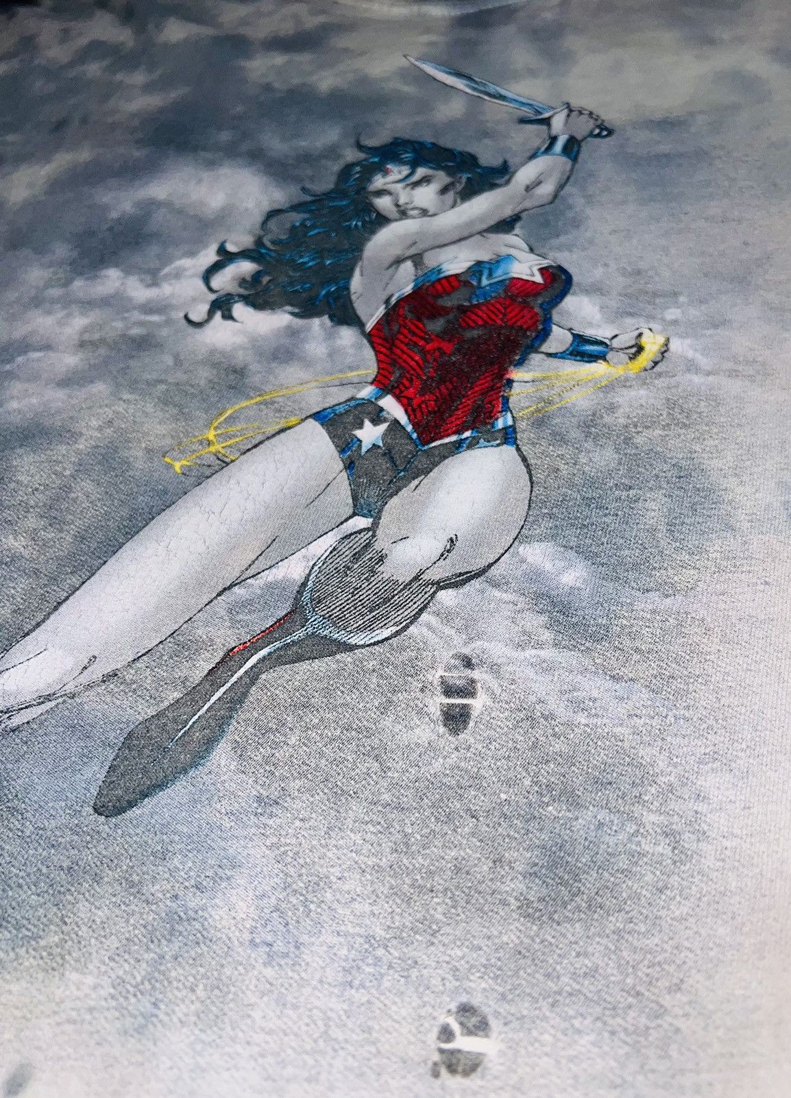 DC Comics × Vintage VINTAGE WONDER WOMAN T-SHIRT Size US XL / EU 56 / 4 - 6 Thumbnail