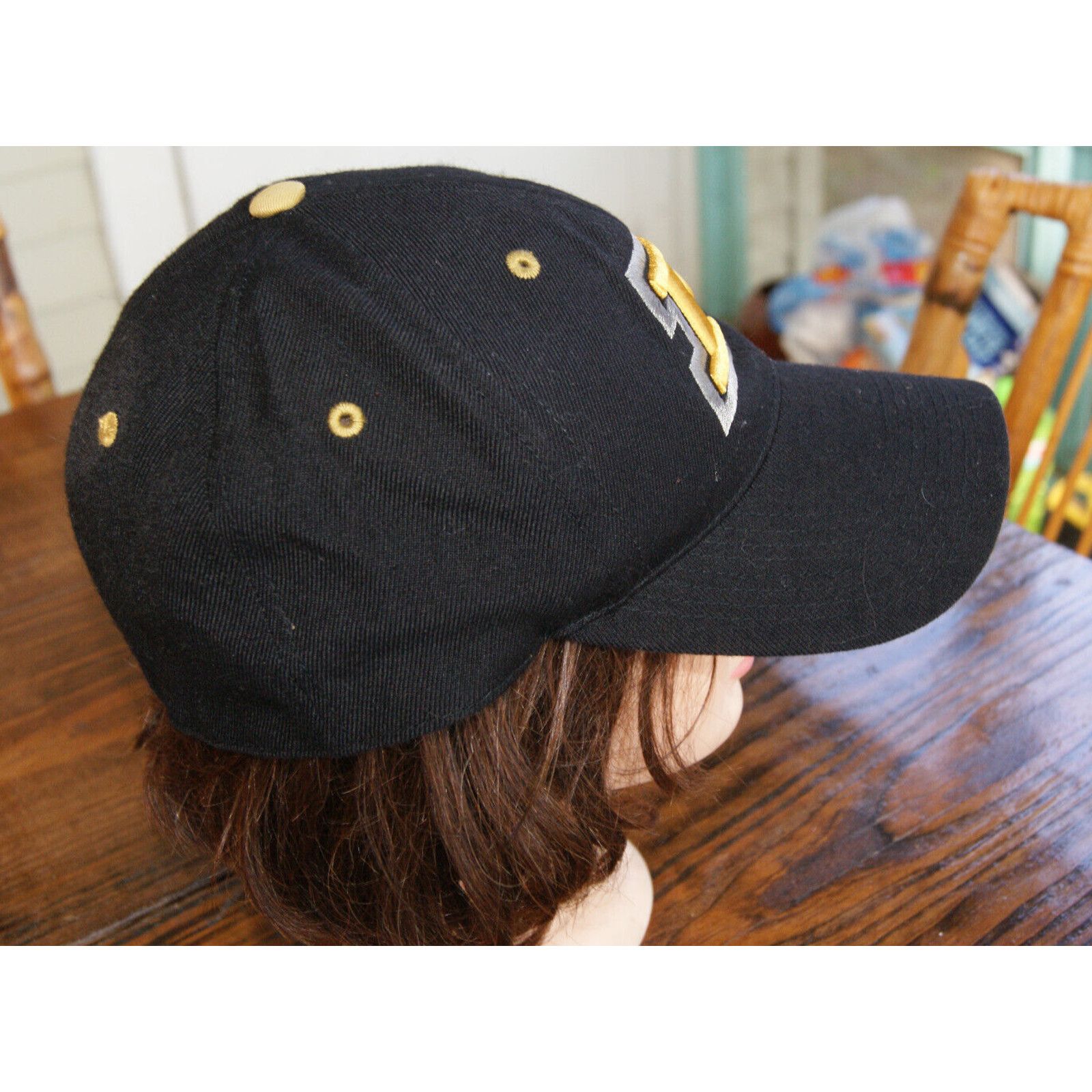 Nike VTG Y2K Purdue Boilermakers 7 1/8 Fitted Hat Cap Wool Nike Size ONE SIZE - 2 Thumbnail