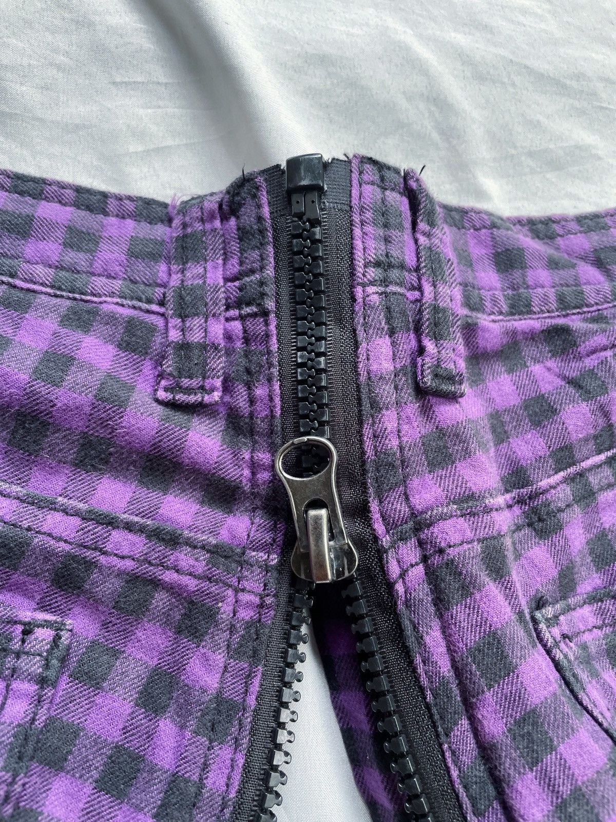 In The Attic JAPANESE HIKORI PLAID PANTS STREET STYLE Size US 34 / EU 50 - 12 Thumbnail