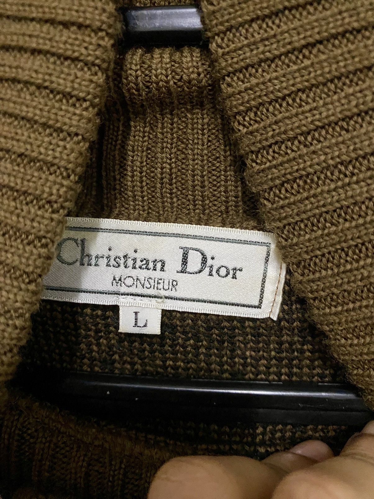 Christian Dior Monsieur Christian Dior Turtleneck Knitwear Size US M / EU 48-50 / 2 - 8 Thumbnail