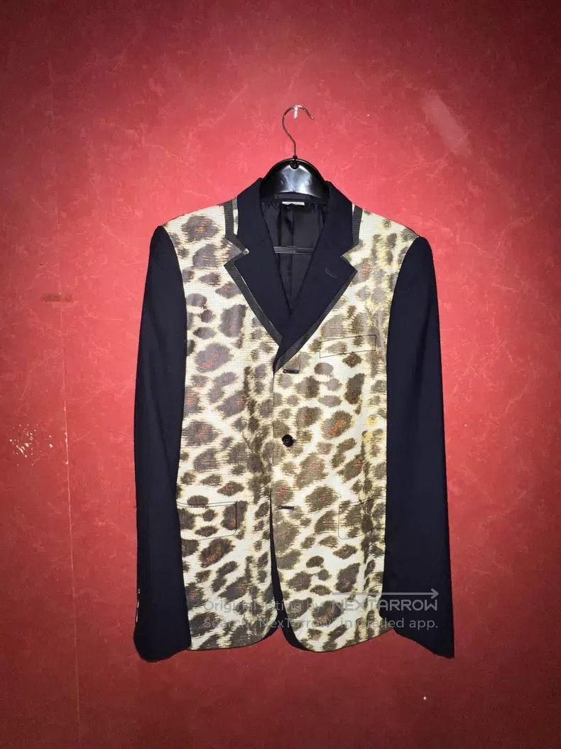 Comme des Garcons Comme des Garcons Leopard Print Blazer Size US S / EU 44-46 / 1 - 1 Thumbnail