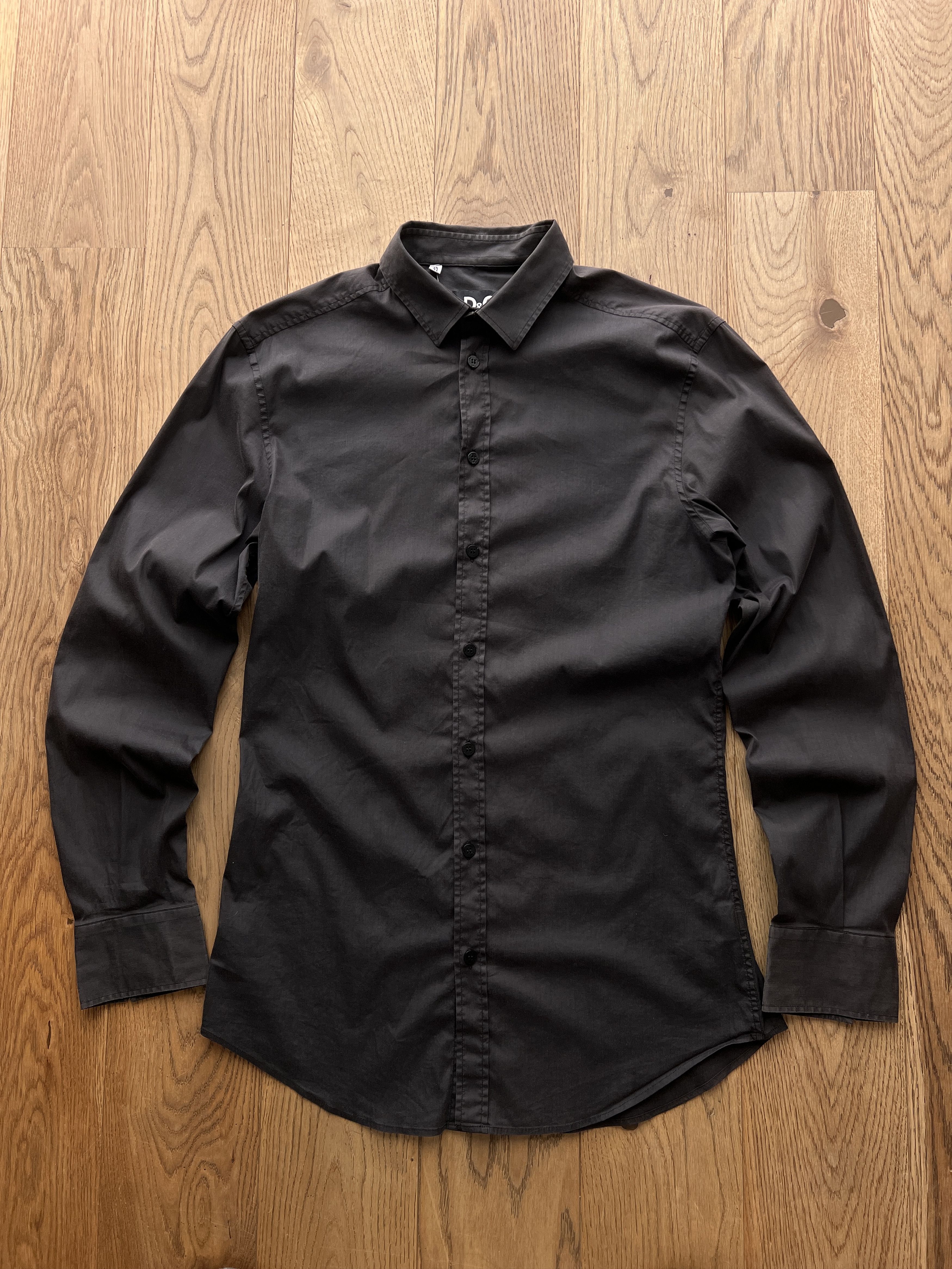Dolce & Gabbana RARE ! 2000s Dolce & Gabbana vintage nylon elastane shirt Size US L / EU 52-54 / 3 - 3 Thumbnail