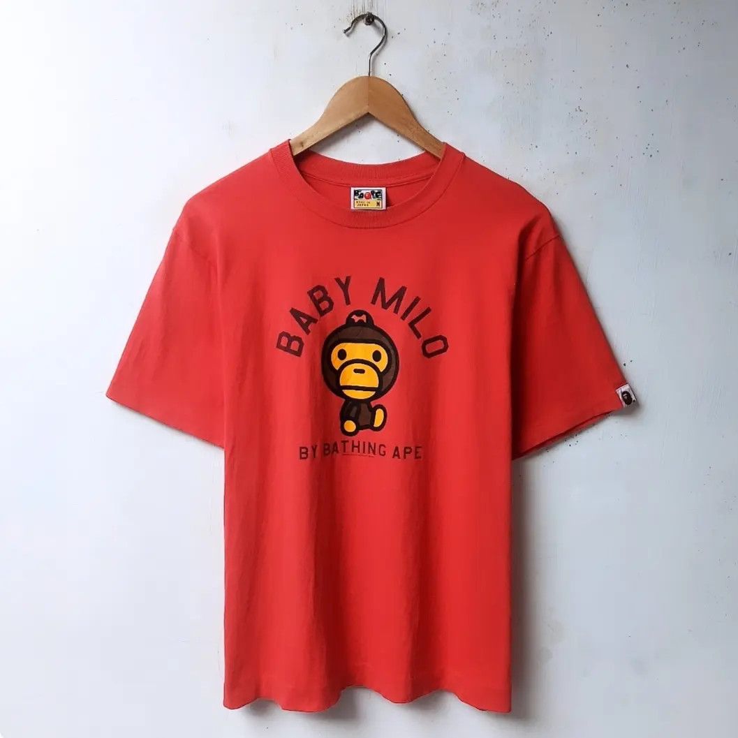 Bape BAPE Baby Milo Tshirt Size US M / EU 48-50 / 2 - 1 Thumbnail